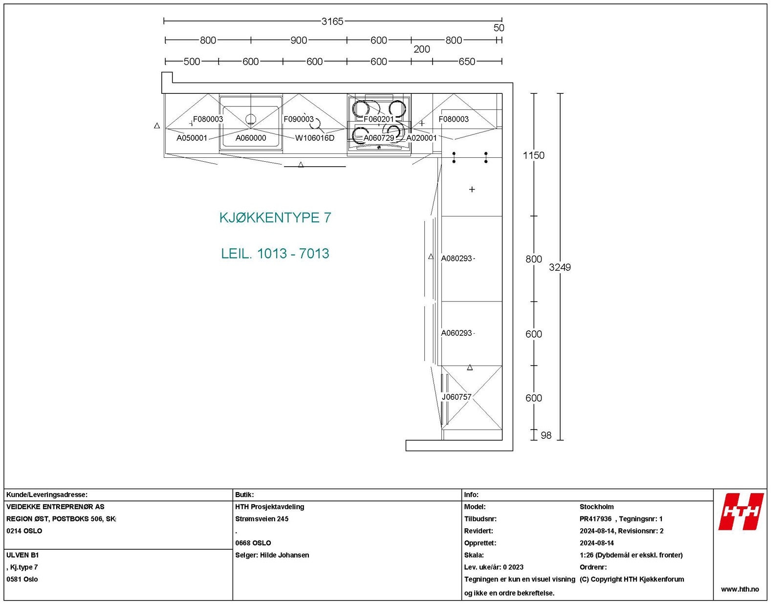 Kjøkkentegning leilighet 2013 side 2 Galleribilde