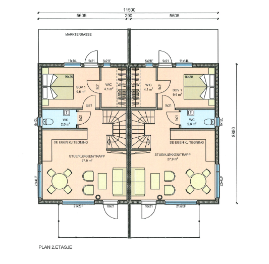 Plan 2. etasje