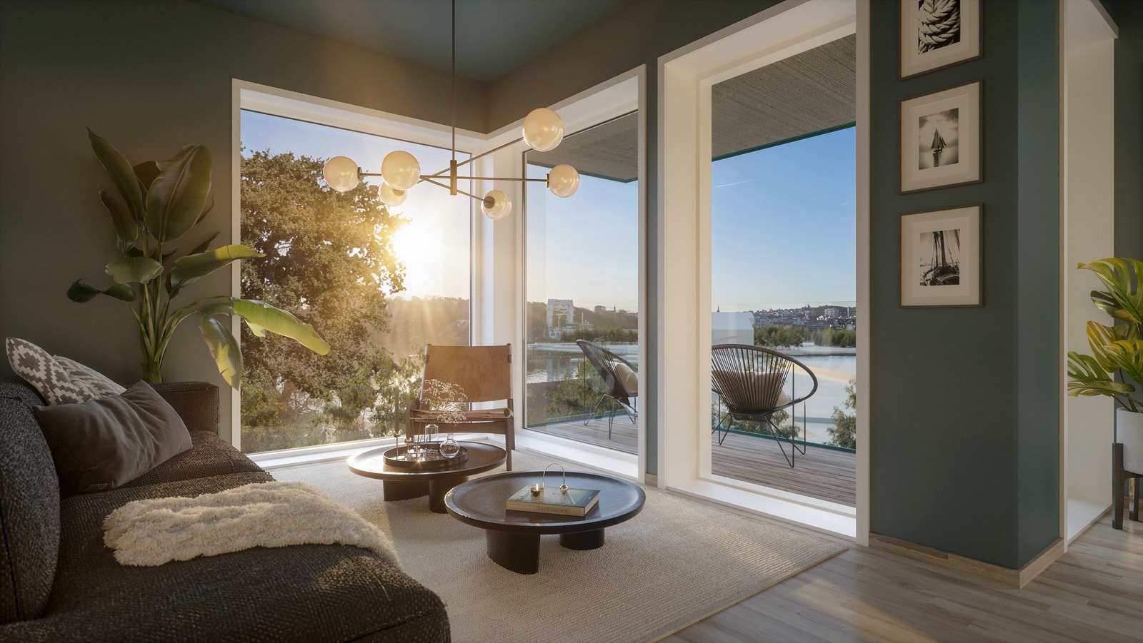 Illustrasjon fra leilighet 301 Galleribilde