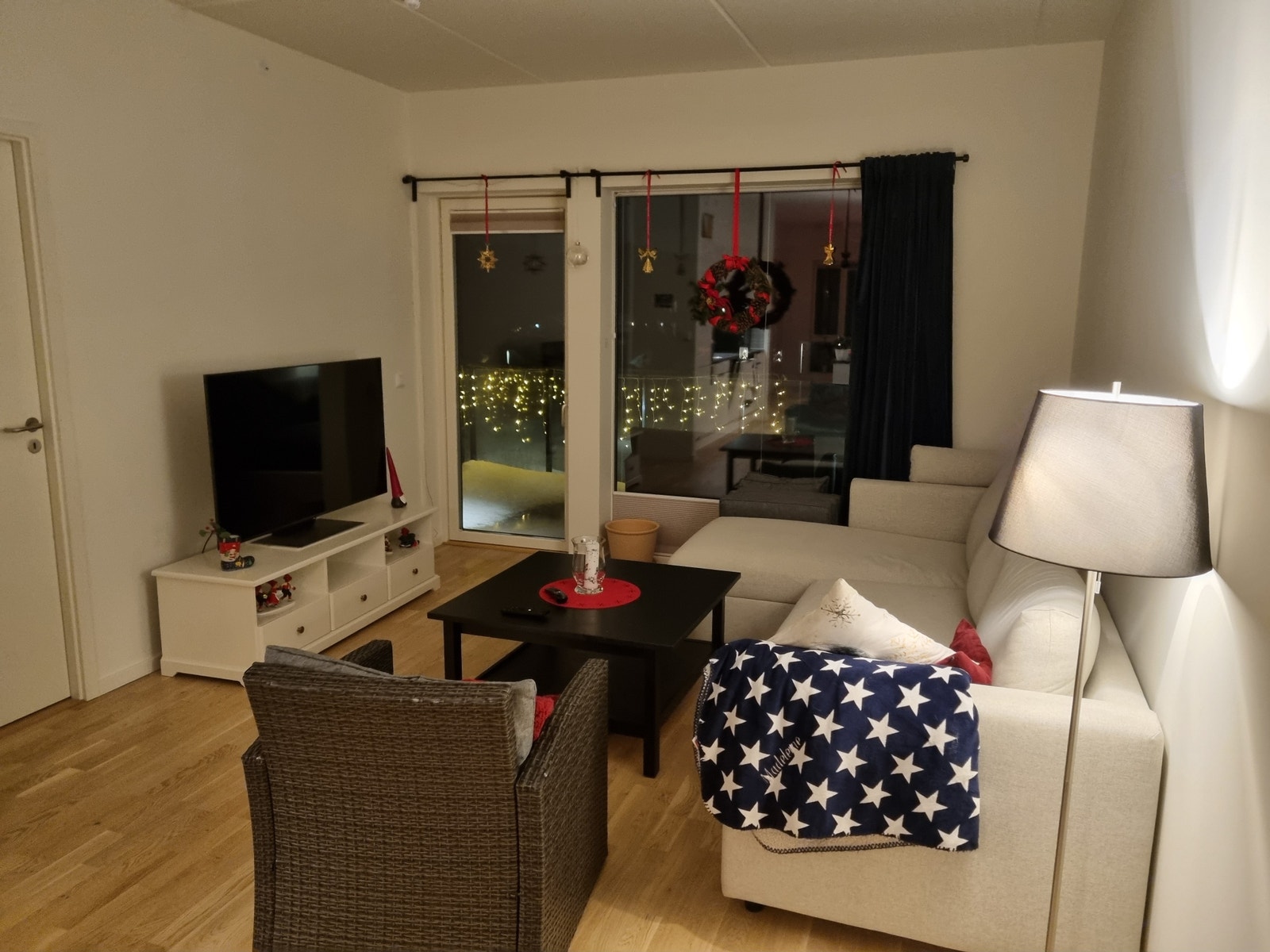 TV-stue med sovesofa Galleribilde