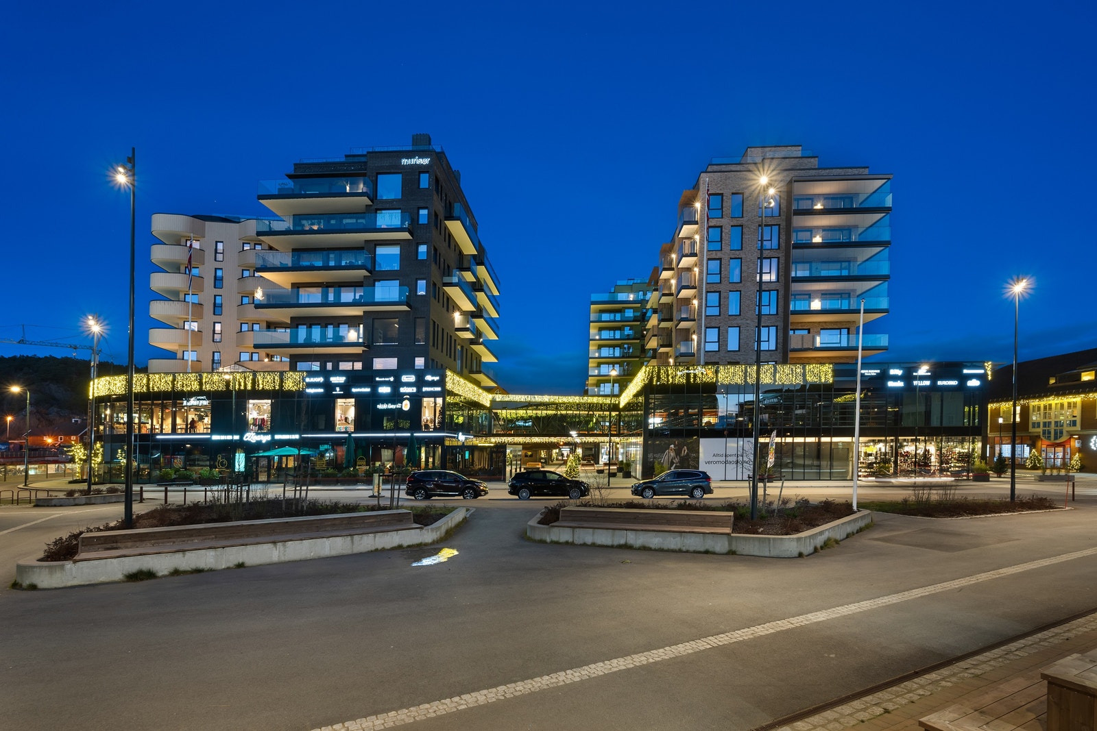 Miljøet en kveldsstund på Tangvall Arena Galleribilde