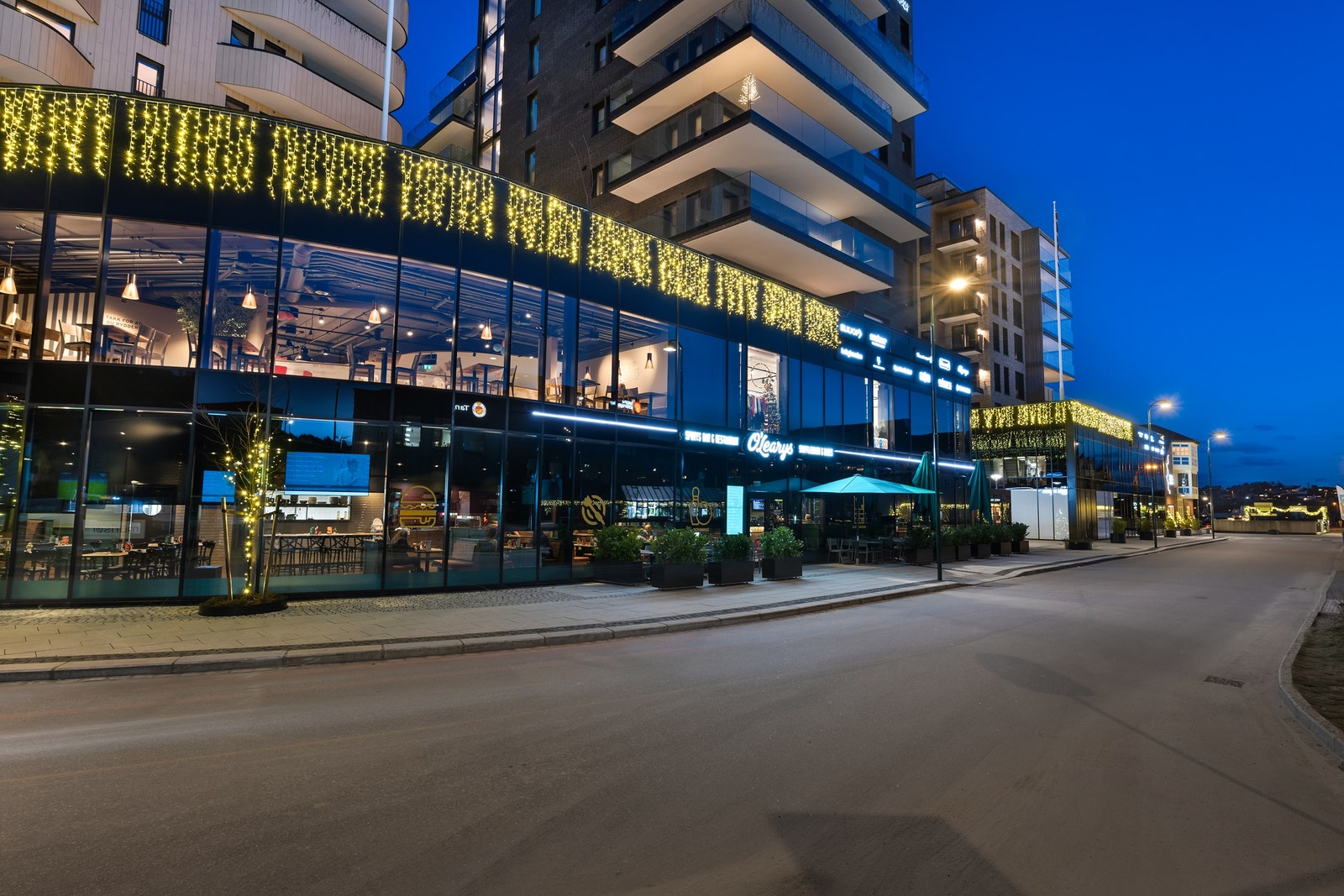 Miljøet en kveldsstund på Tangvall Arena Galleribilde