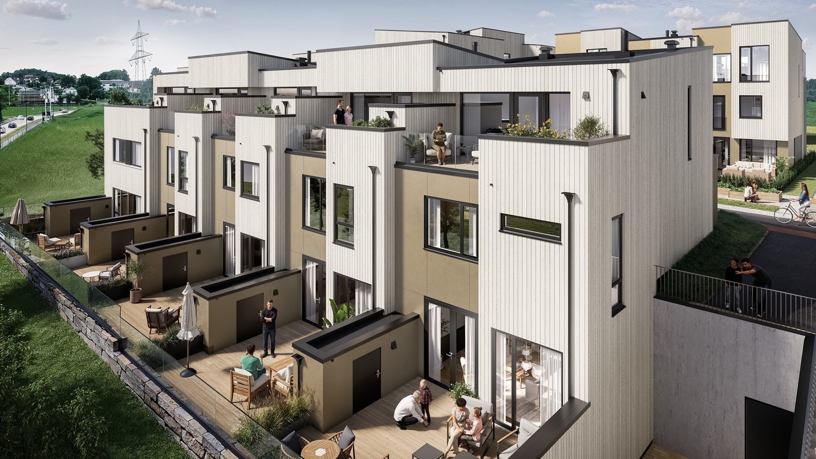 Velkommen til Hafrsby BKS5! Flotte boliger i første rekke. Galleribilde