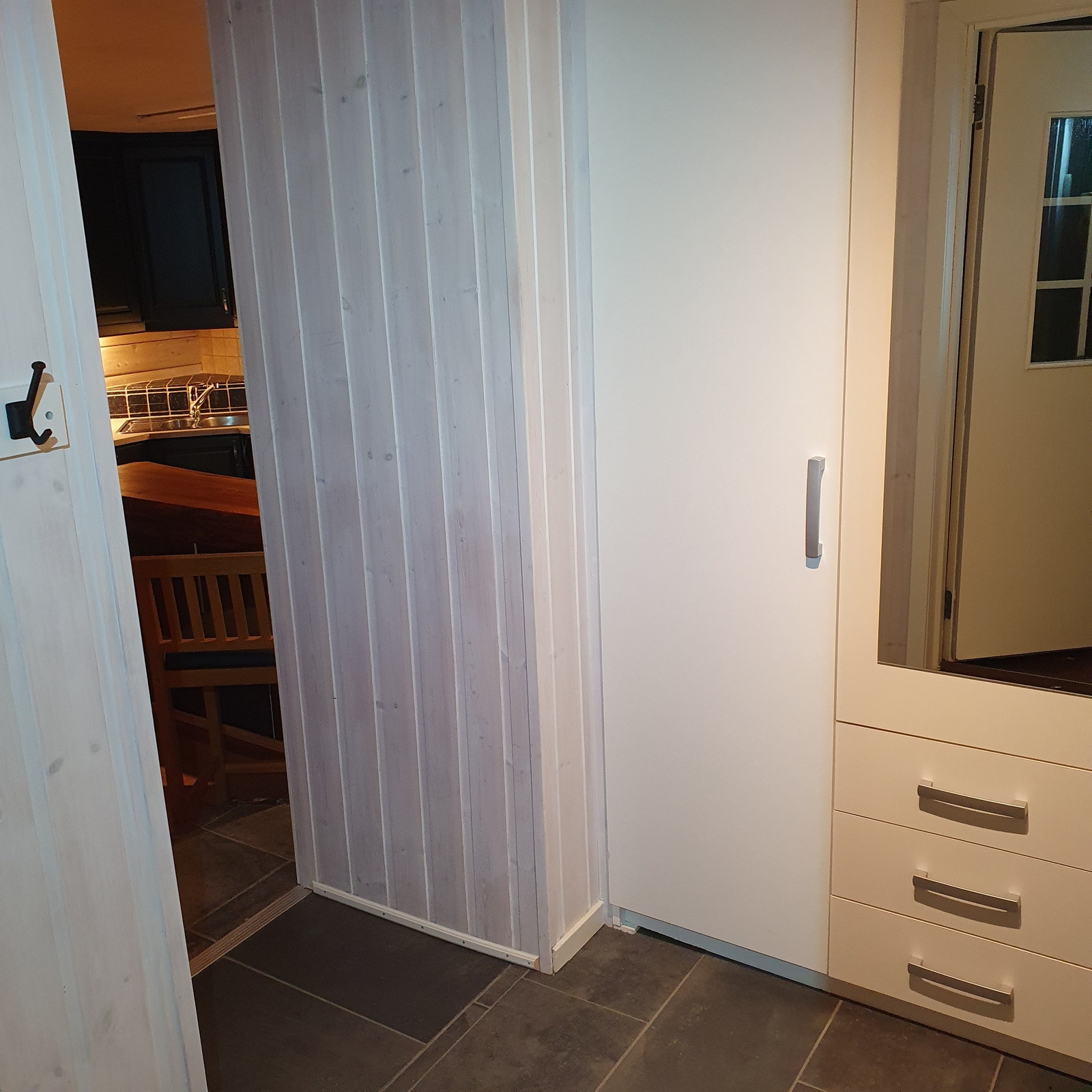 gang/entre med varmekabler Galleribilde