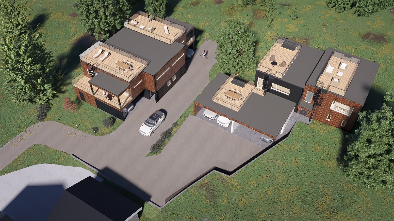 Opplev eksklusivitet og komfort med detaljer som gjør forskjellen - nøkkelferdig og klart for innflytting! Galleribilde