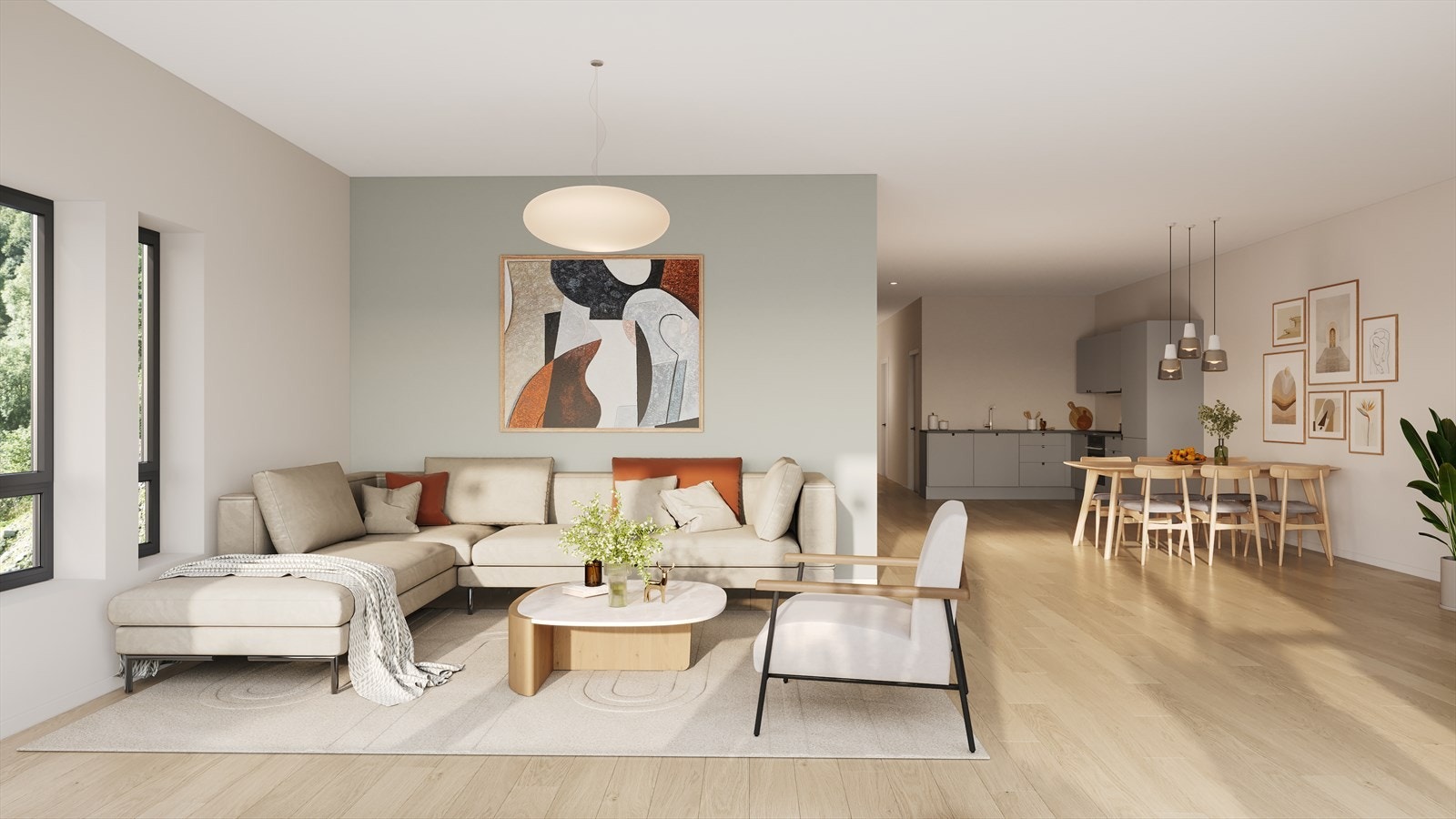 Illustrasjon interiør. Avvik kan forekomme. Galleribilde