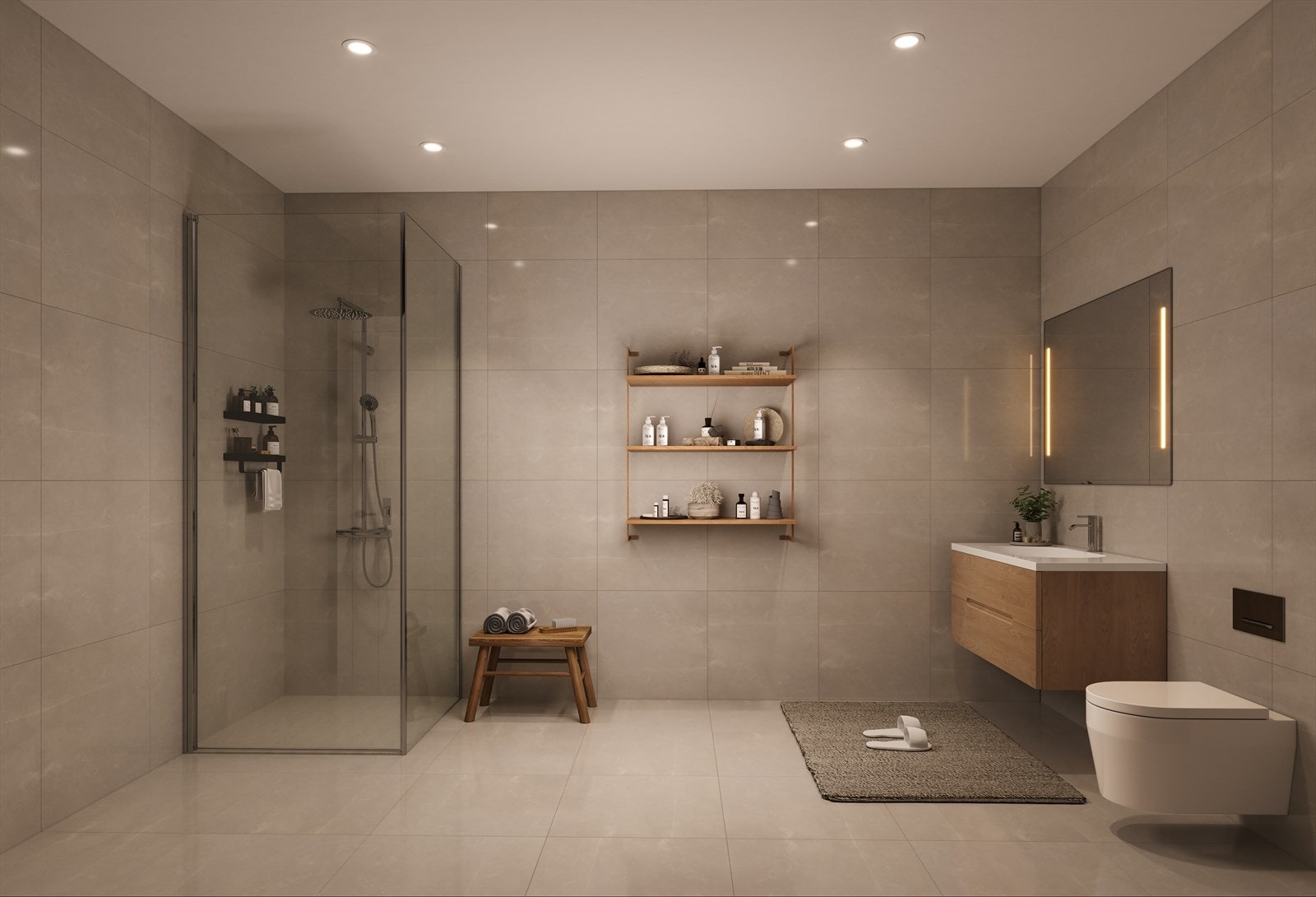 Illustrasjon interiør. Avvik kan forekomme. Galleribilde