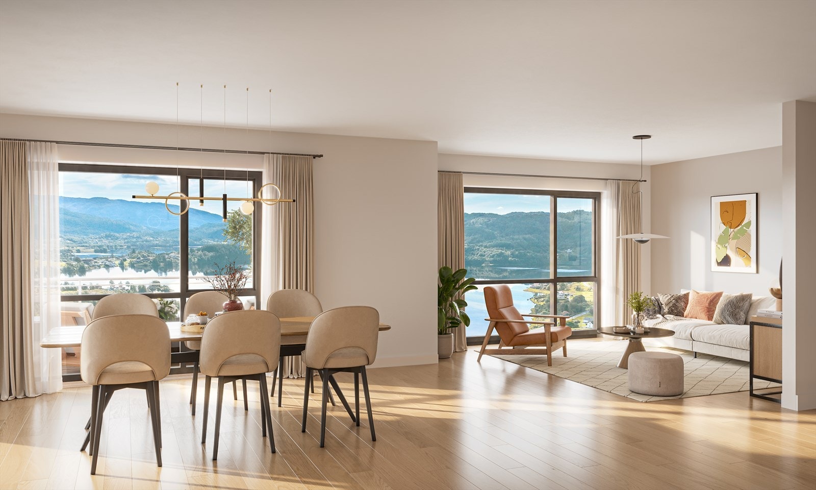 Illustrasjon interiør. Avvik kan forekomme. Galleribilde