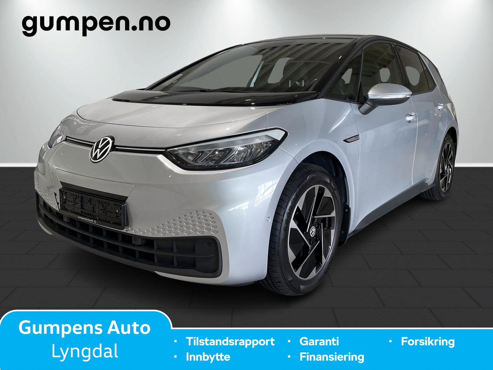 Volkswagen ID.3 pro 58kwh 145 hk Ryggekamera,Acc