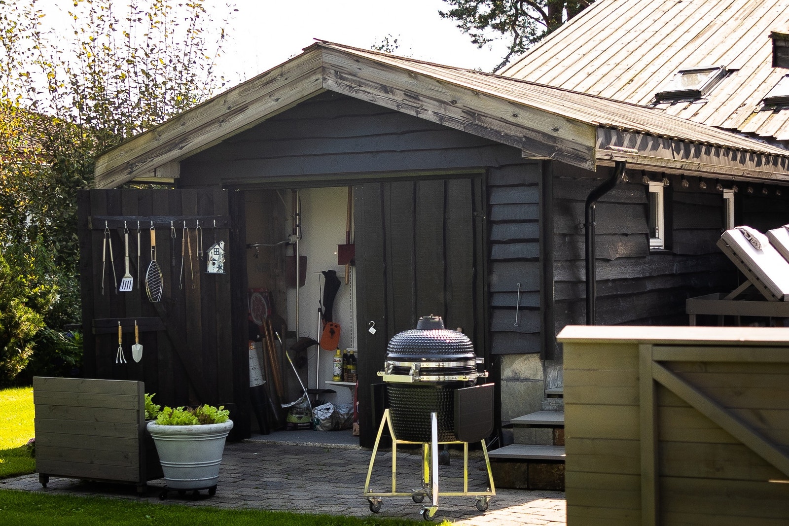 Grill-/Hageredskapsbod Galleribilde