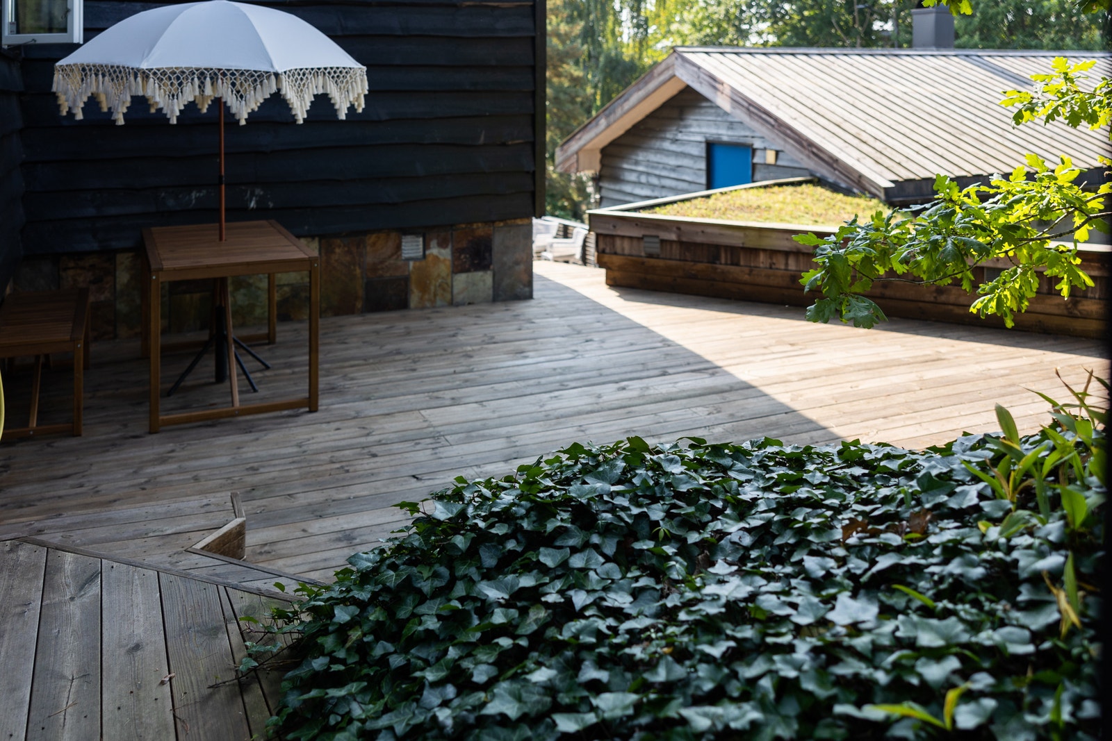 Flere terrasser gir mulighet for sol/skygge på alle vindretninger Galleribilde