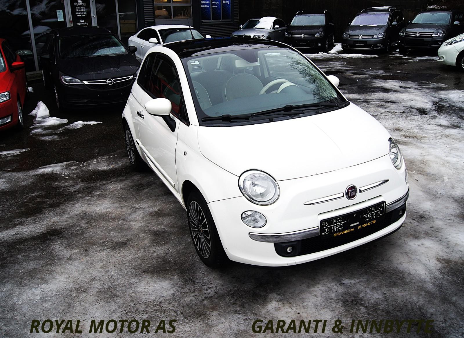 Fiat 500 69HK/Ny Service/Ny Eu-godkjent/Soltak/DAB+/AUX