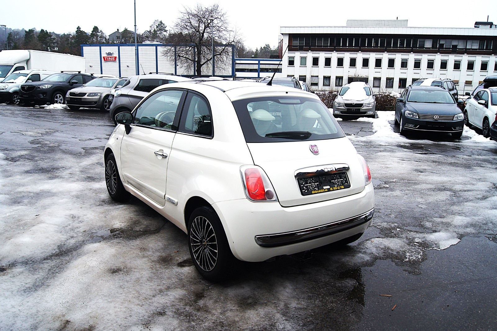 Fiat 500 69HK/Ny Service/Ny Eu-godkjent/Soltak/DAB+/AUX 3