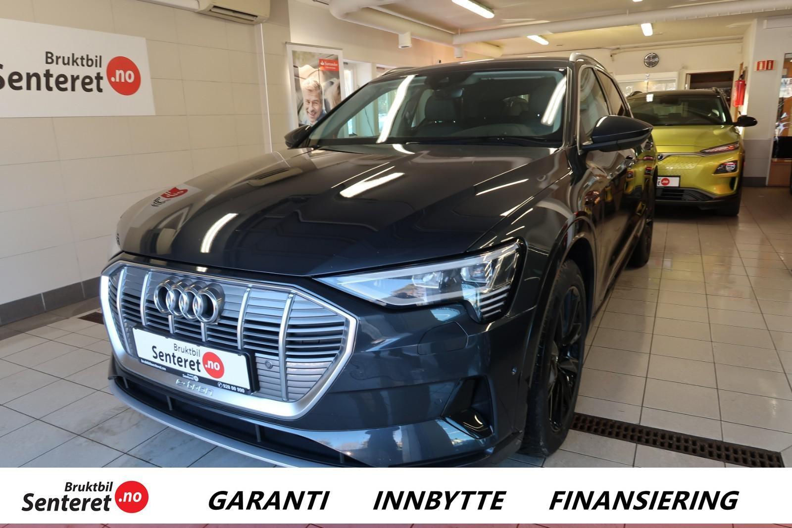 Audi e-tron Quattro,Luftfj.,Skinn,Navi,ACC,R.K,Kam,Krok,NAF-TEST