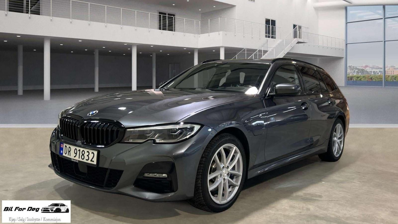 BMW 3-serie 330e xDrive M-Sport/ACC/Laser/Skinn/Krok/HUD/1.eier