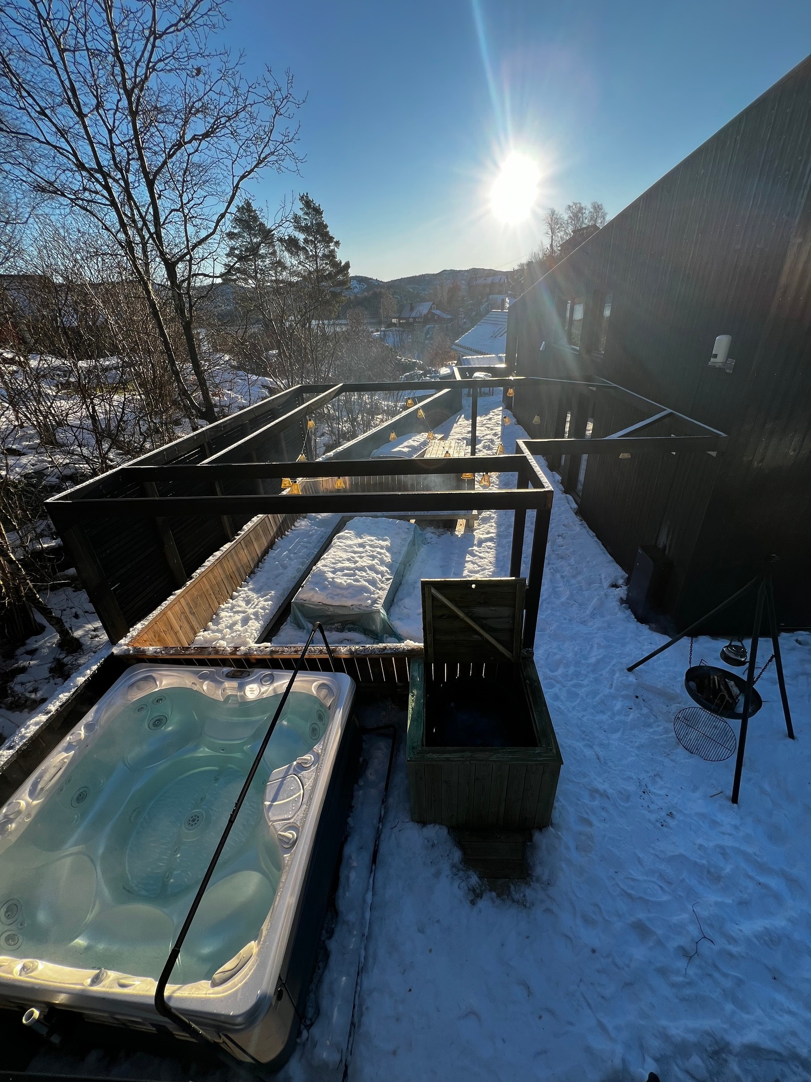 Oversikt uteplass Galleribilde