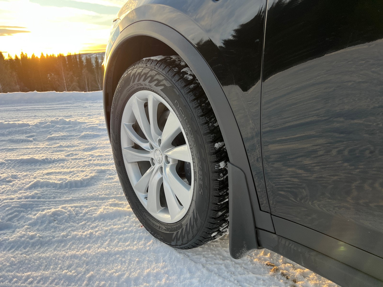 King size mud guard (skvettlapper) på alle hjul