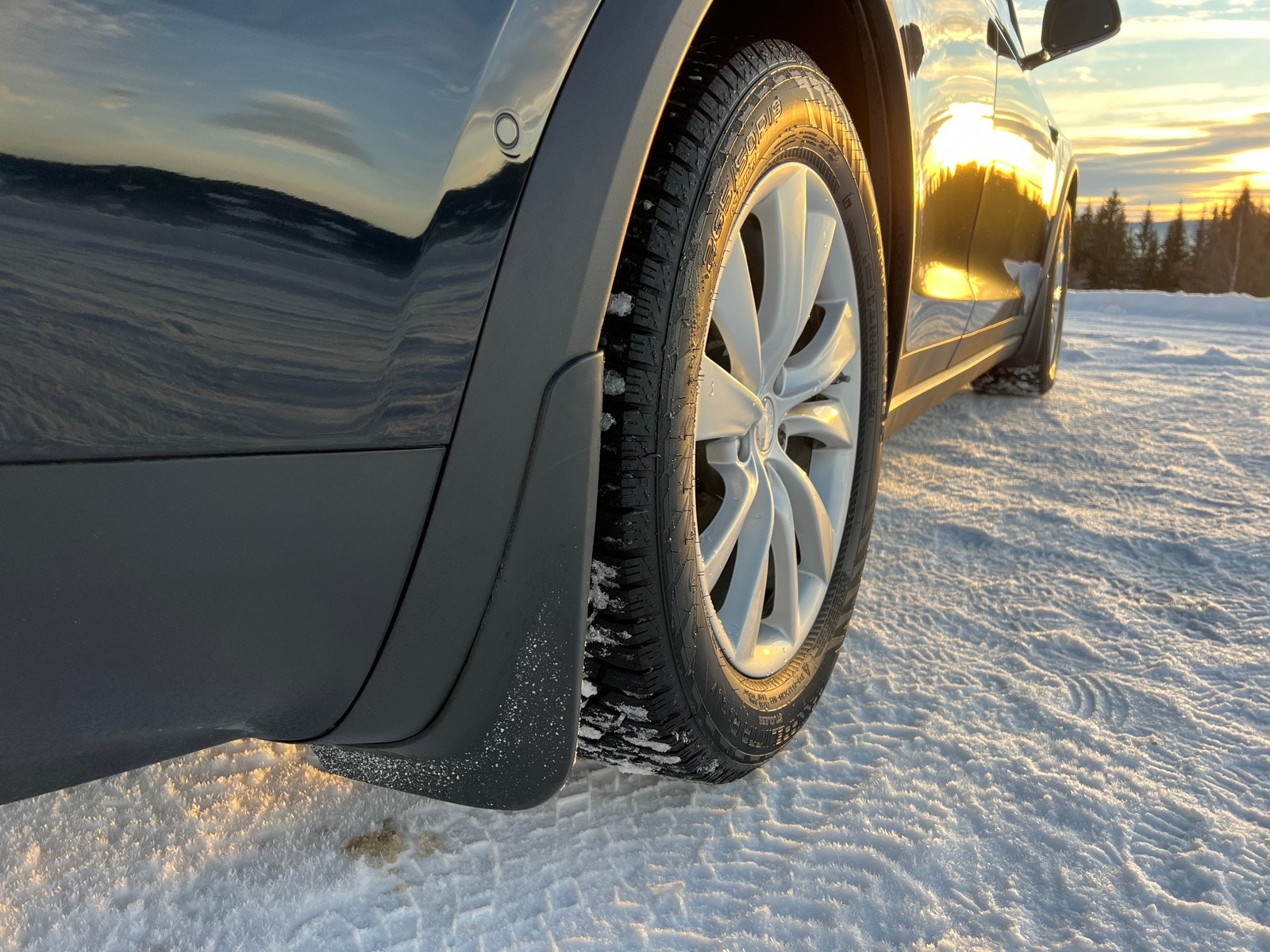 King size mud guard (skvettlapper) på alle hjul