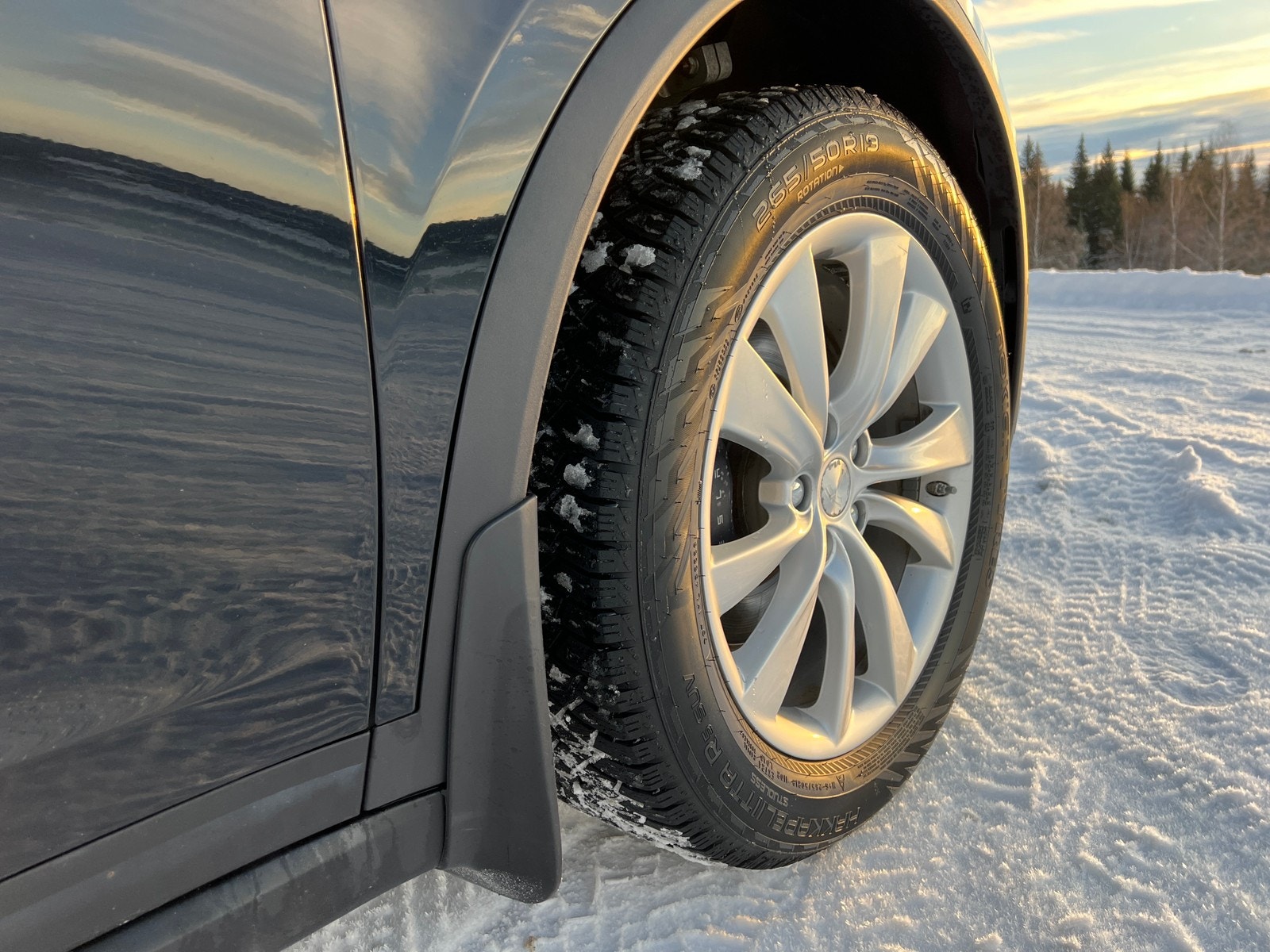 King size mud guard (skvettlapper) på alle hjul