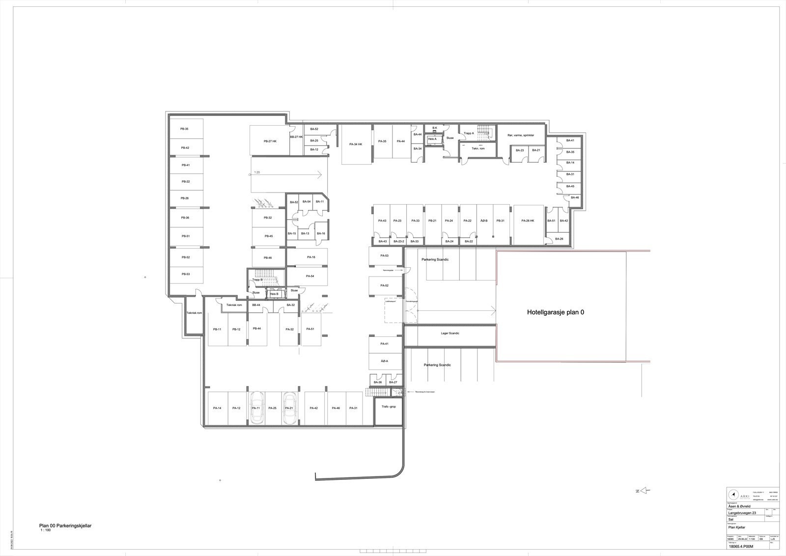 Langebruvegen 23 - Plan Kjellar.jpg Galleribilde