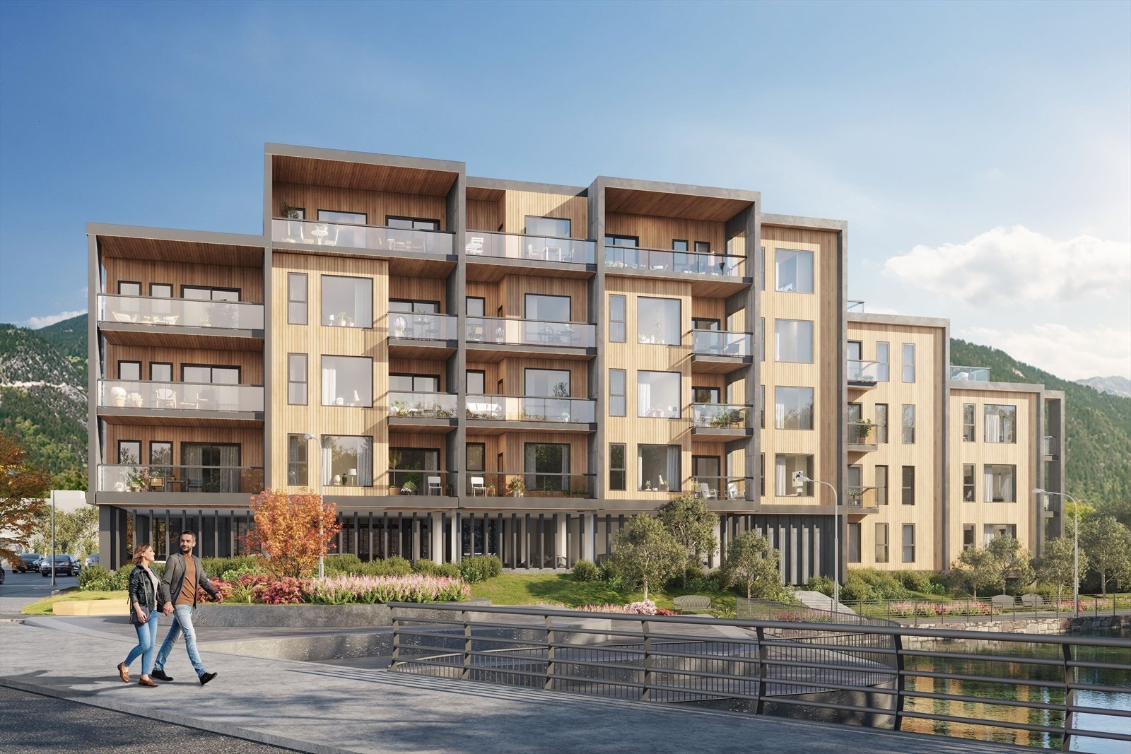 - Utsjånad når bygget er ferdigstilt - Galleribilde