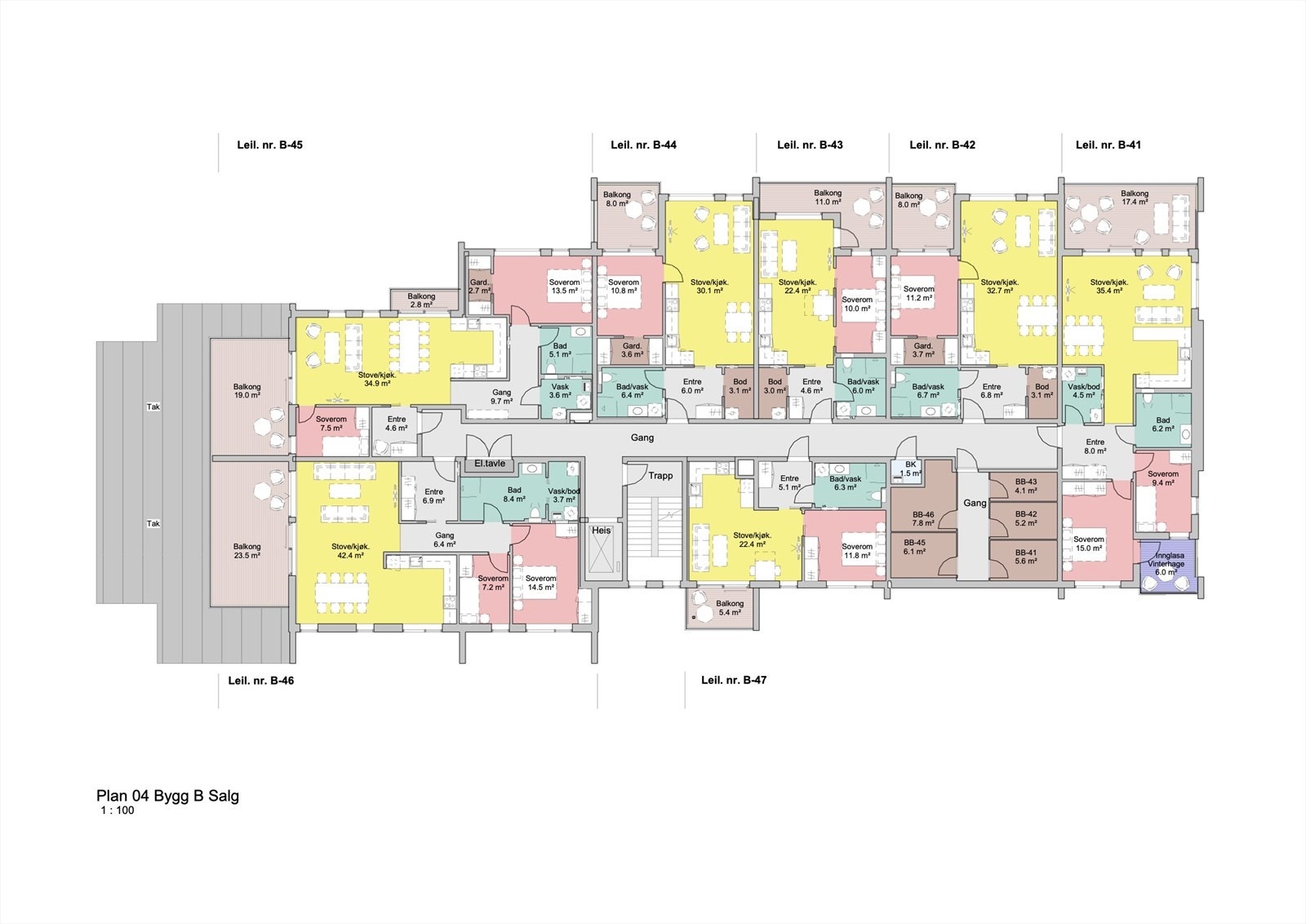 Langebruvegen 23 - Bygg B plan 4.jpg Galleribilde