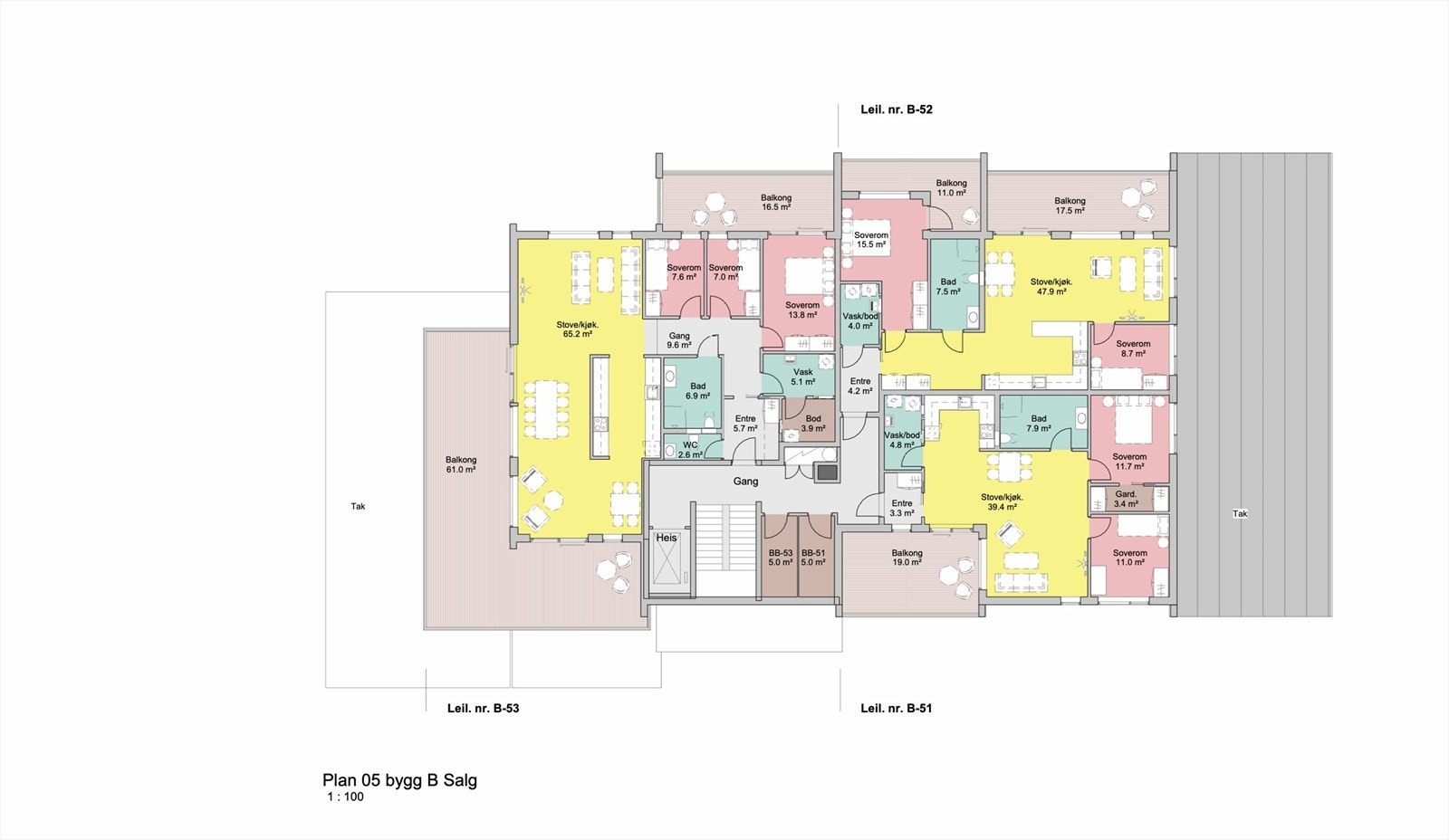 Langebruvegen 23 - Bygg B plan 5.jpg Galleribilde