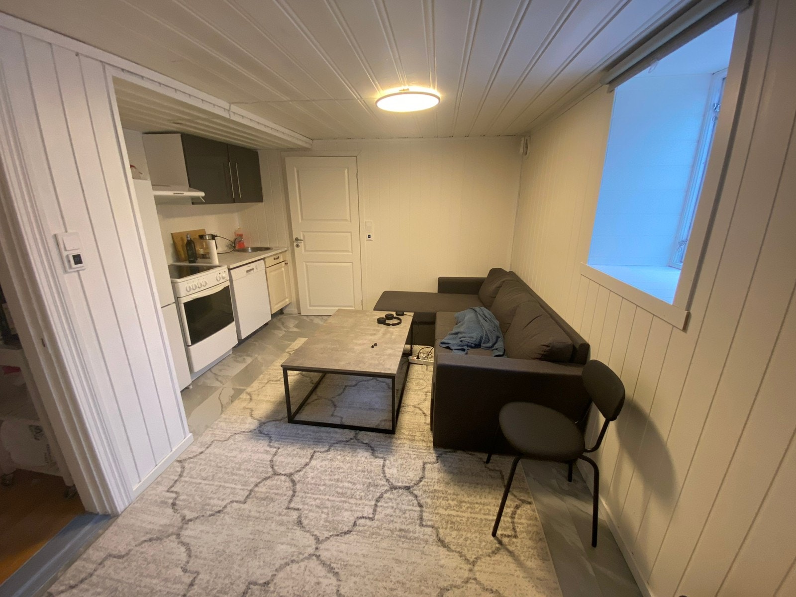 Stue med kjøkken Galleribilde