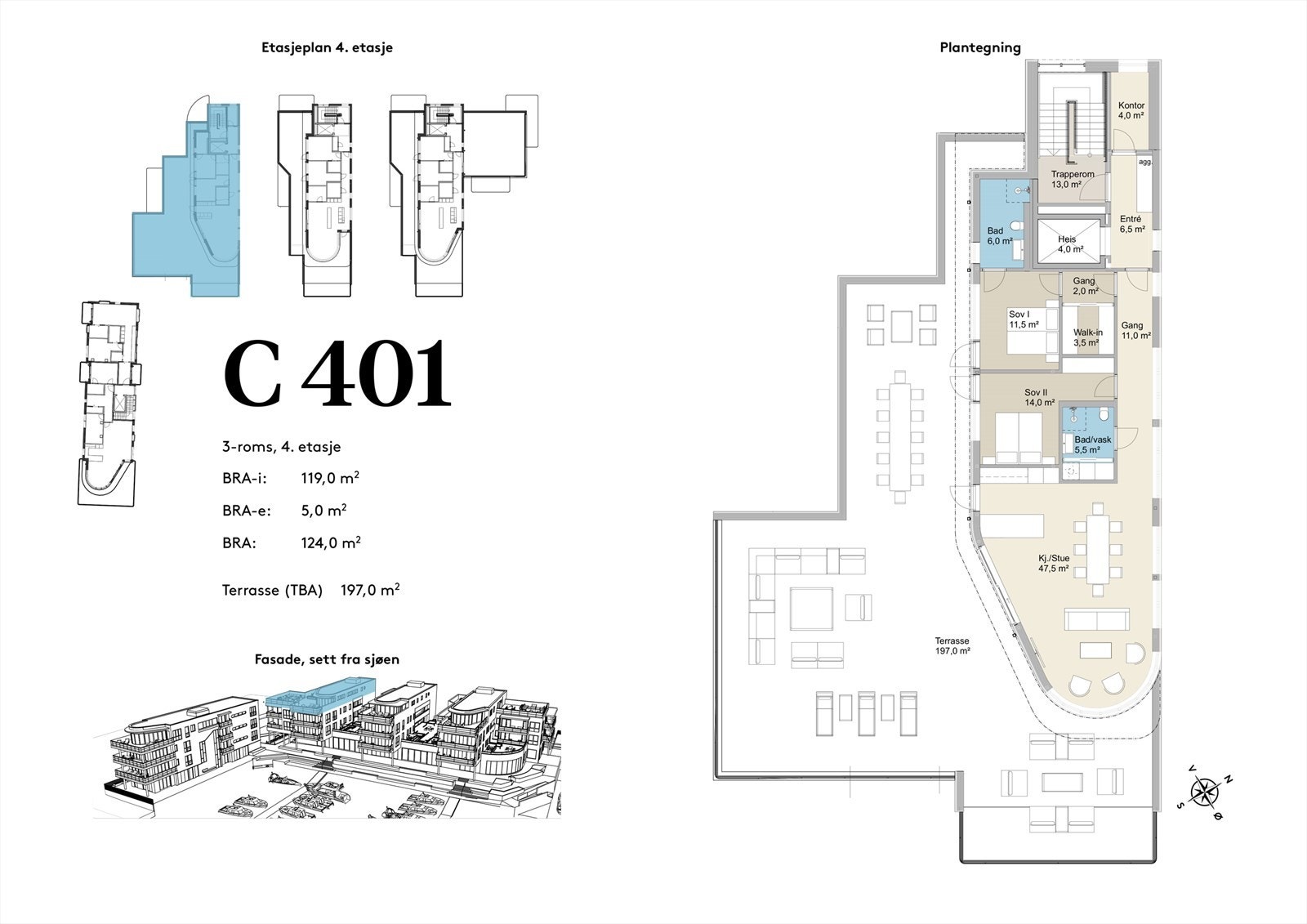 Plantegning Galleribilde