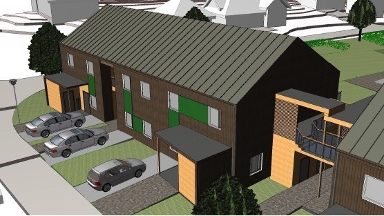 Velkommen til boligprosjektet Øenmarki - byggetrinn 3 (Illustrasjon kan avvike) Galleribilde