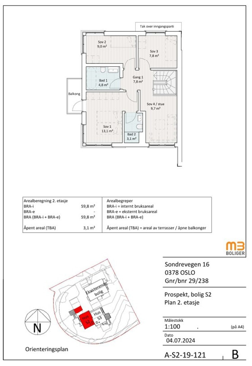 2. etasje snr. 3. Galleribilde