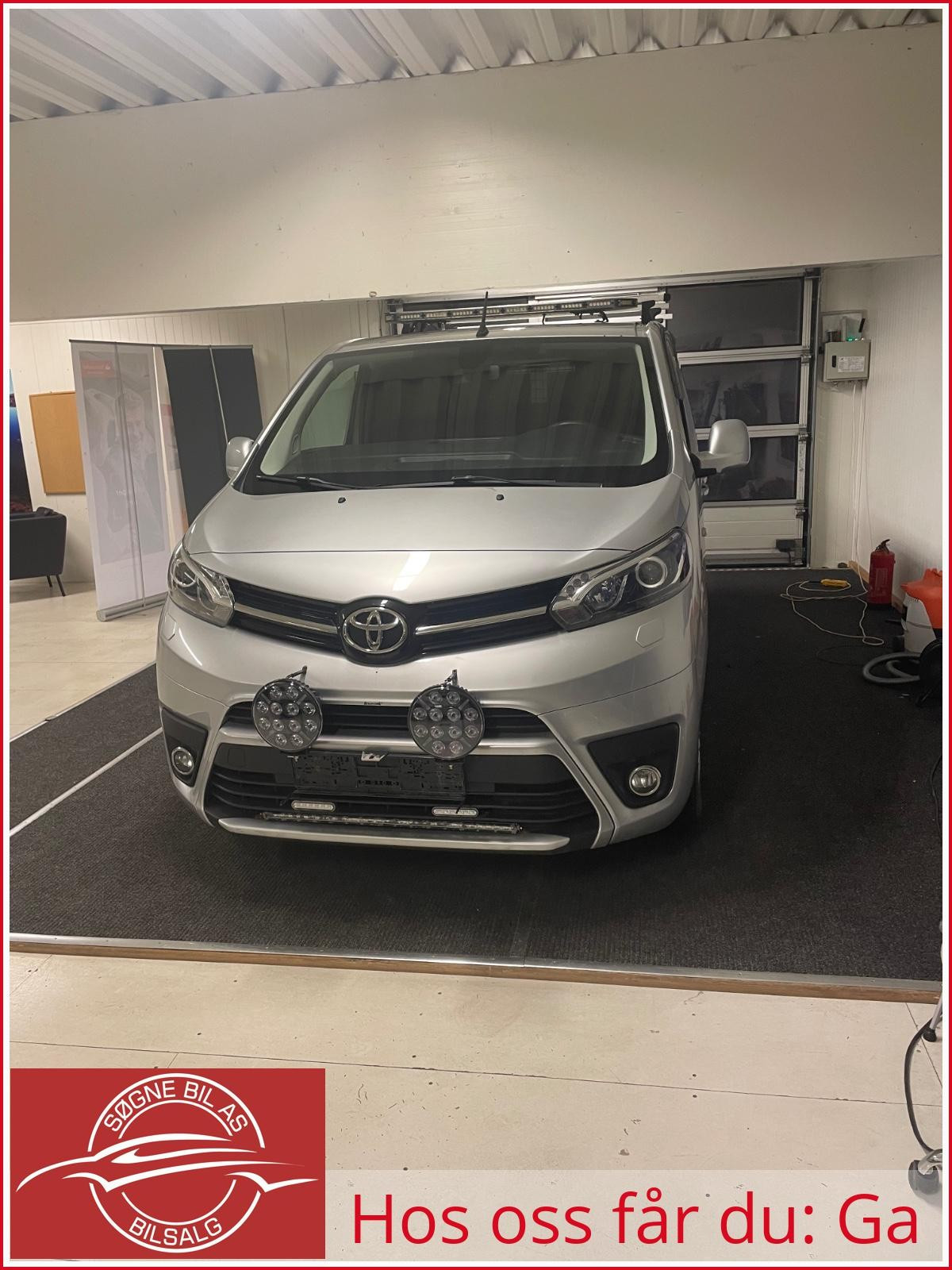 Toyota Proace 2,0 - NY SERVICE+EU- NY REG.REIM - GARANTI - WEBASTO