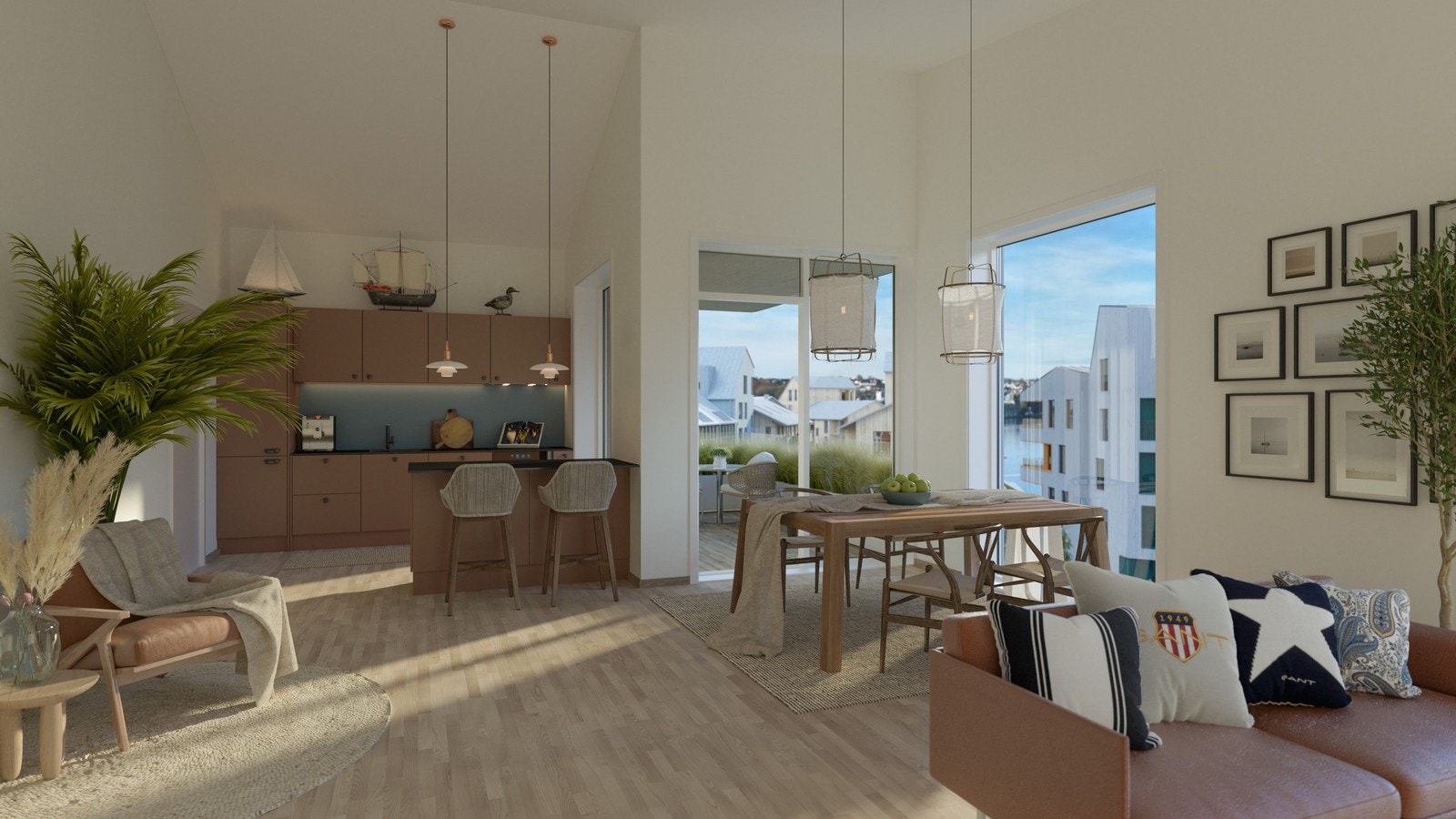 Illustrasjon av leilighet 403 Galleribilde