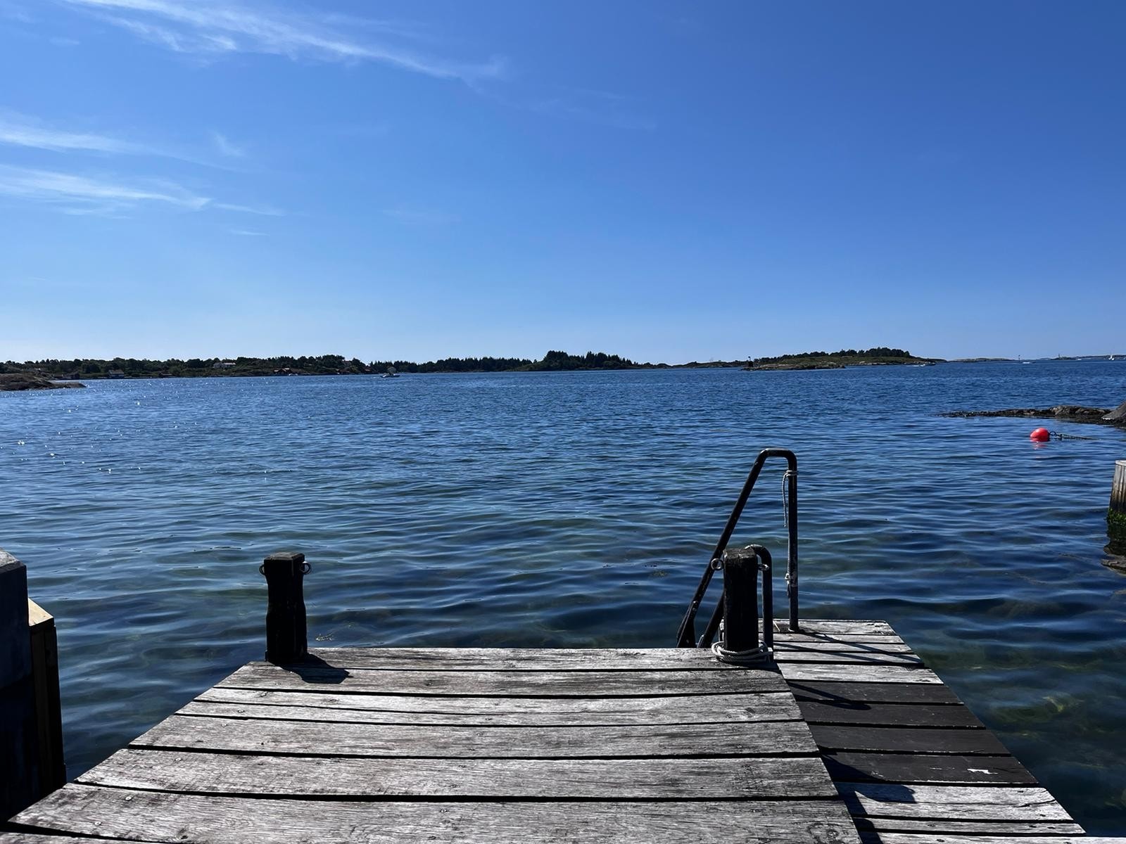 Privat brygge Galleribilde