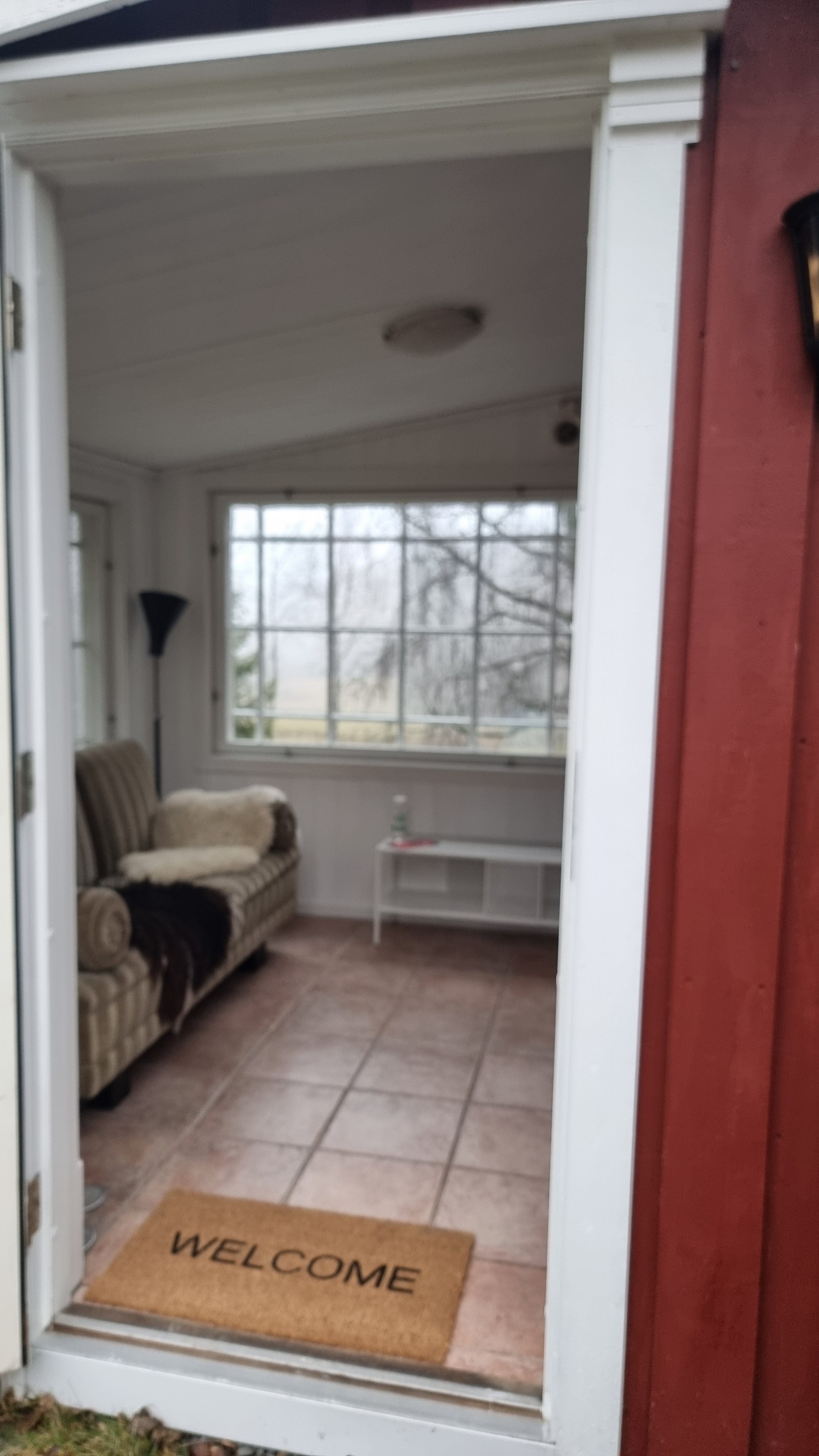 Vinterhage/ inngang Galleribilde