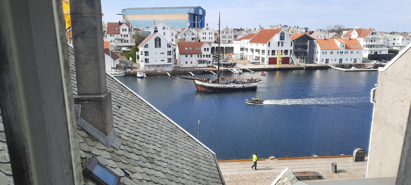 Fin utsikt mot Smedasundet Galleribilde