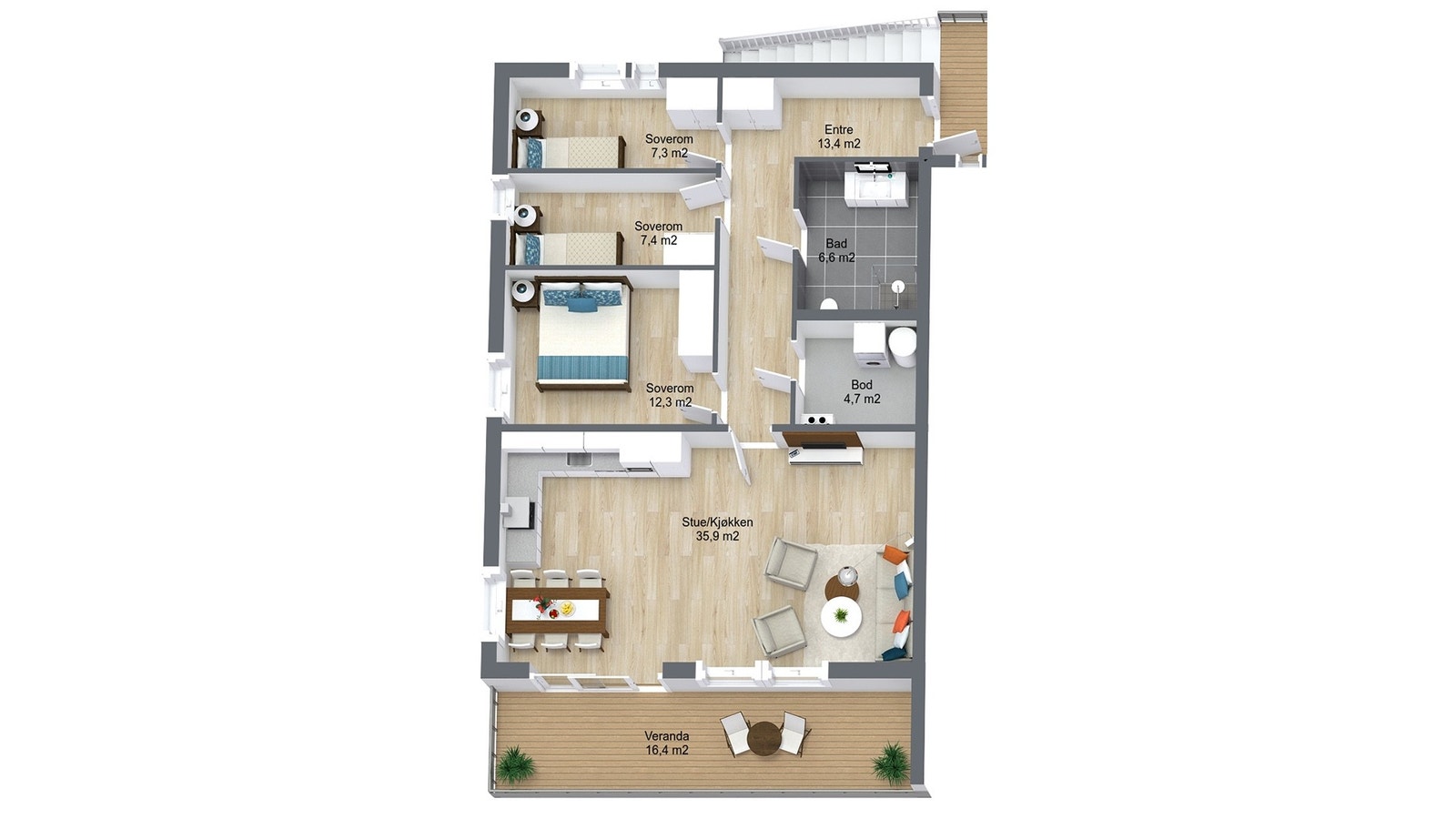 Planillustrasjon Galleribilde