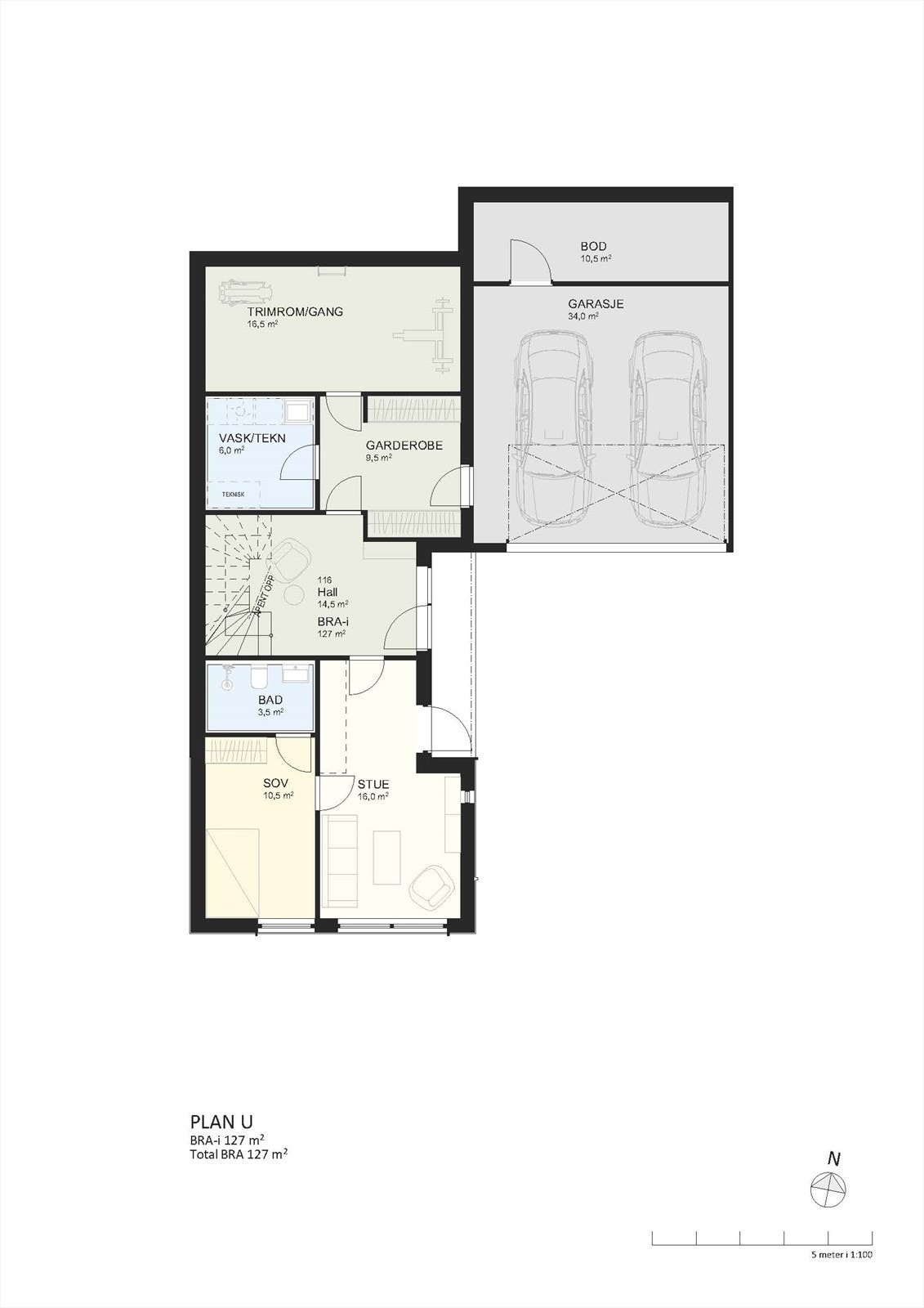 HUS B - Plan U Galleribilde