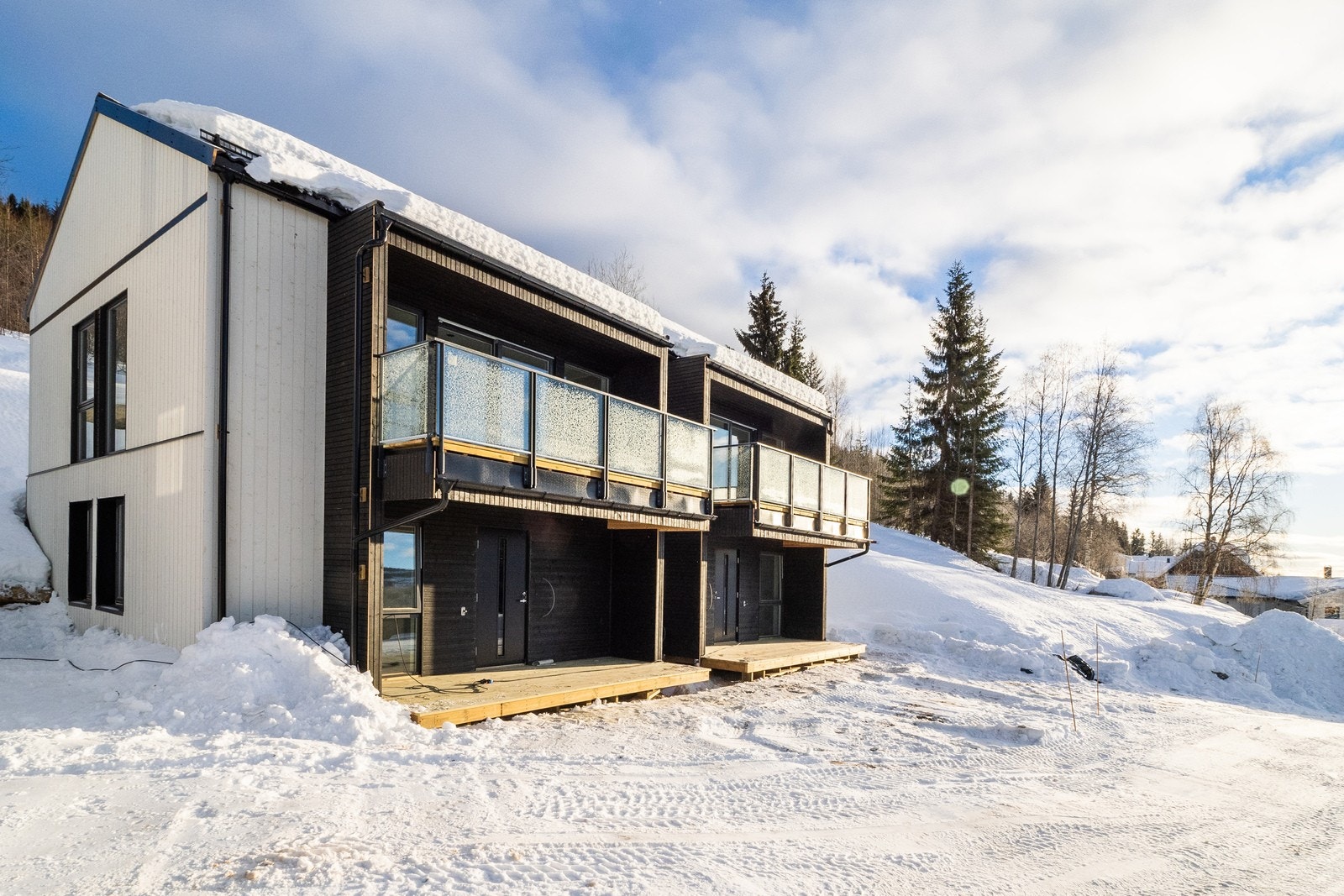 Bilde fra tilsvarende tomannsbolig - Ferdigstilt. Galleribilde