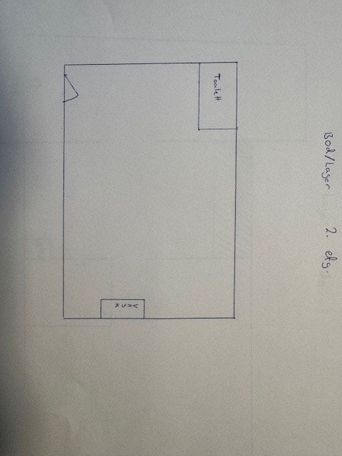 Skisse bod/lager 2. etg Galleribilde