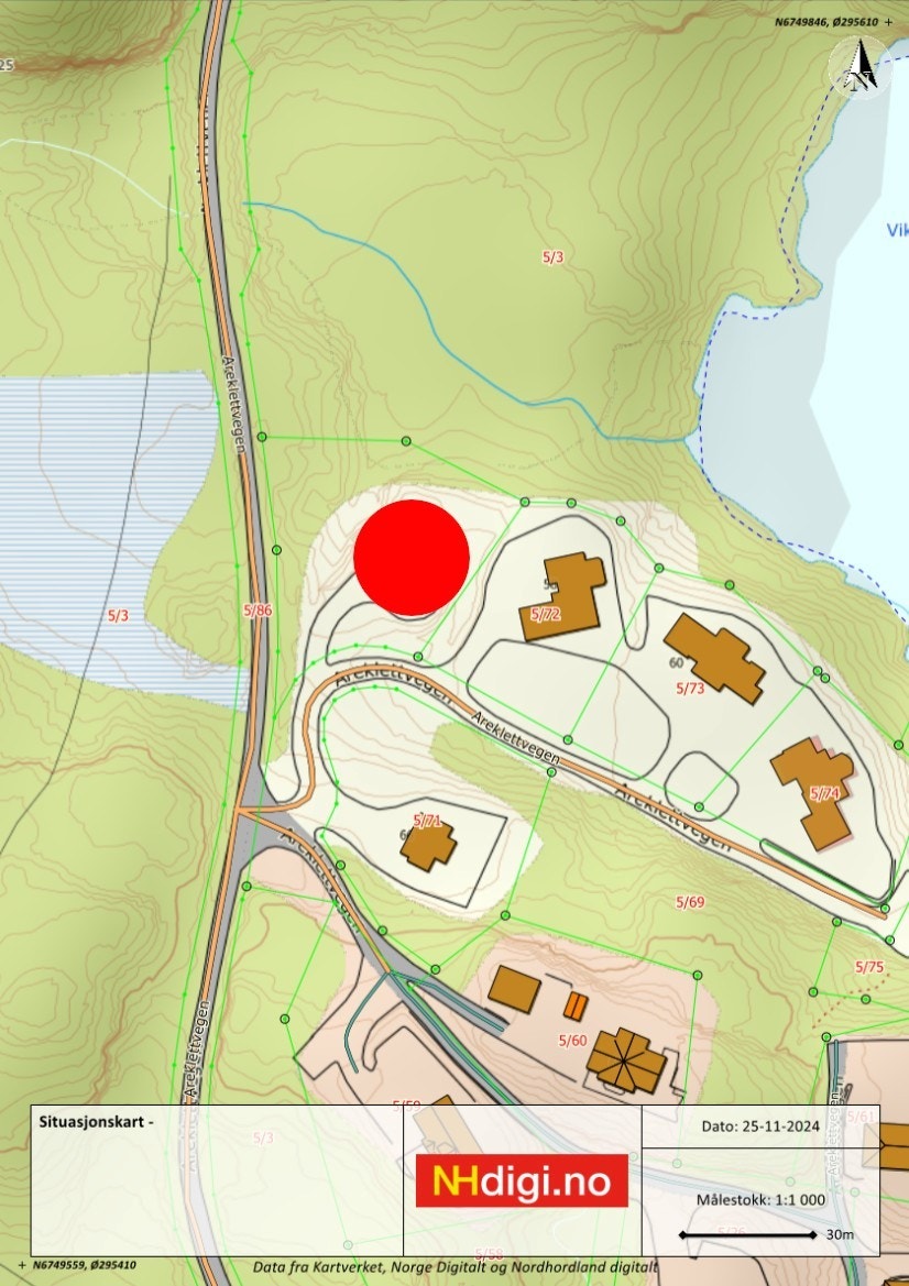 Situasjonskart Galleribilde