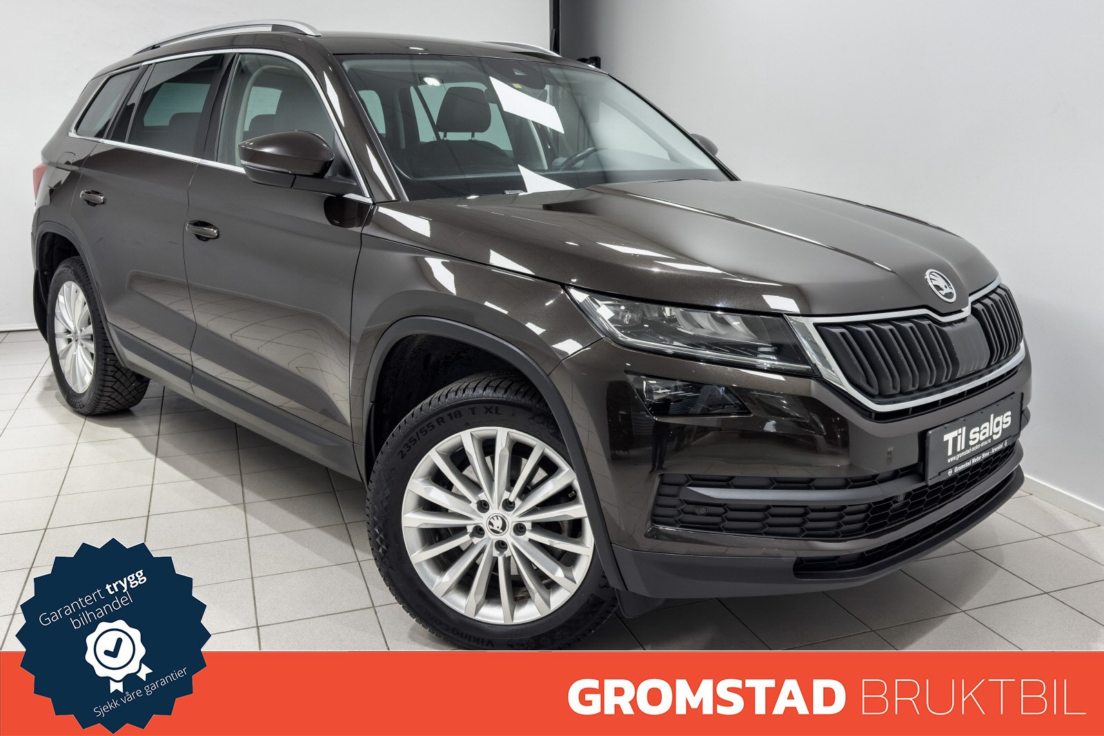 Skoda Kodiaq 2,0 TDI 150hk Style 4x4 aut Rattvarm/R.kam/Navi/H.feste