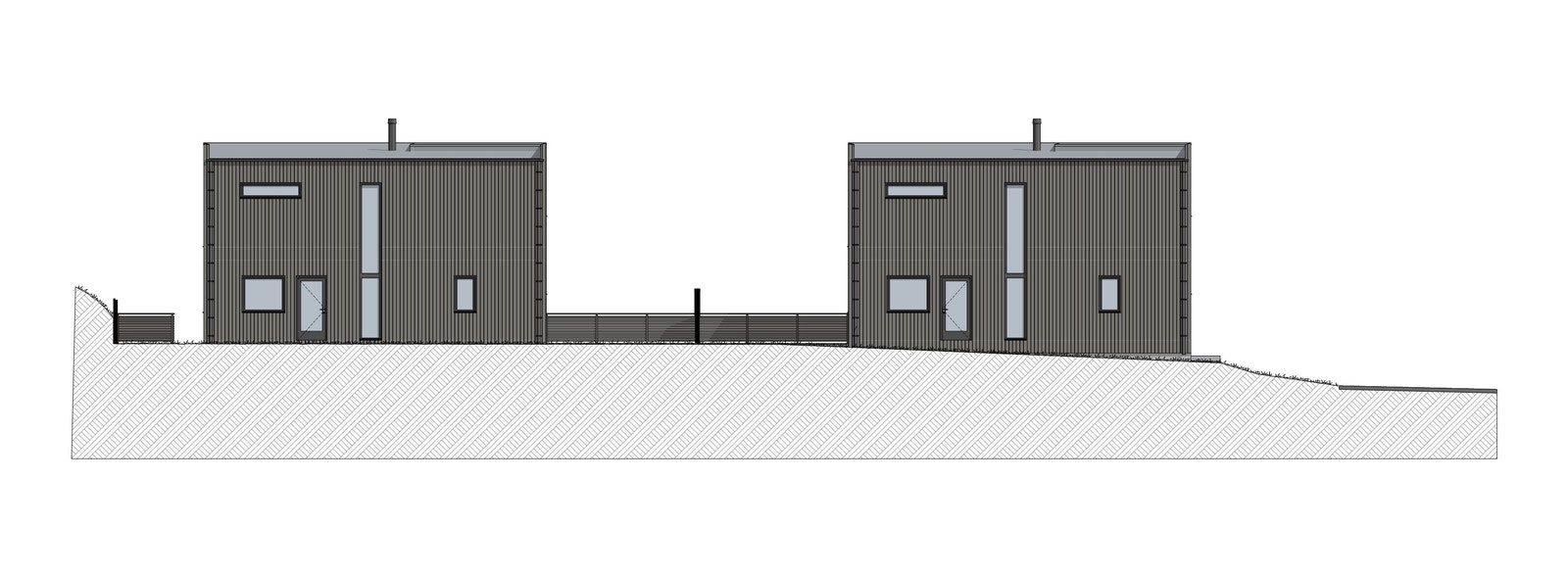 Fasade sett fra nord Galleribilde