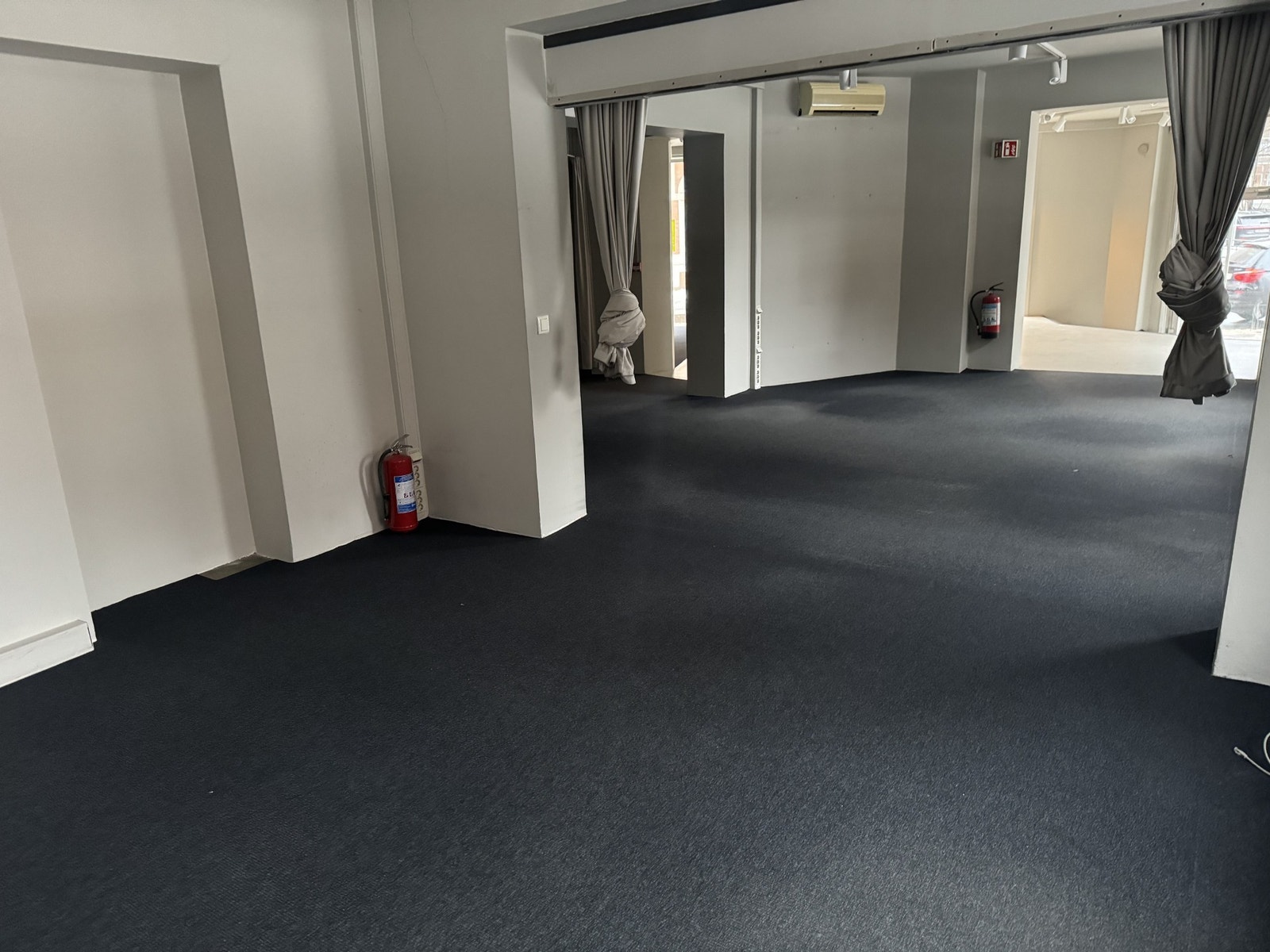 Fra kontor innerst i Elisenbergveien Galleribilde