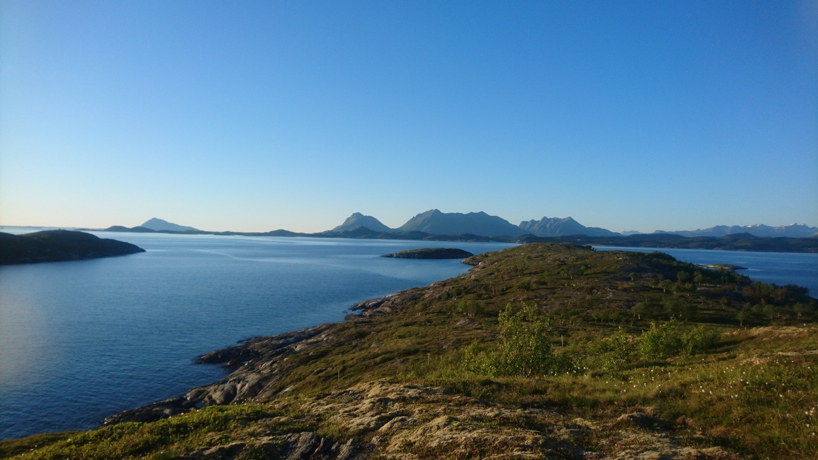 Blått i blått Galleribilde