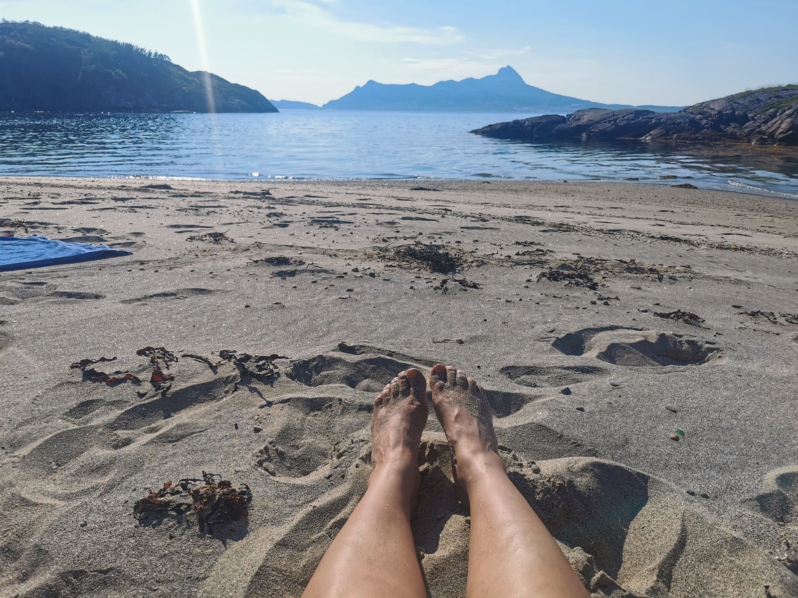 Slike strender kan man om ønskelig nyte alene Galleribilde