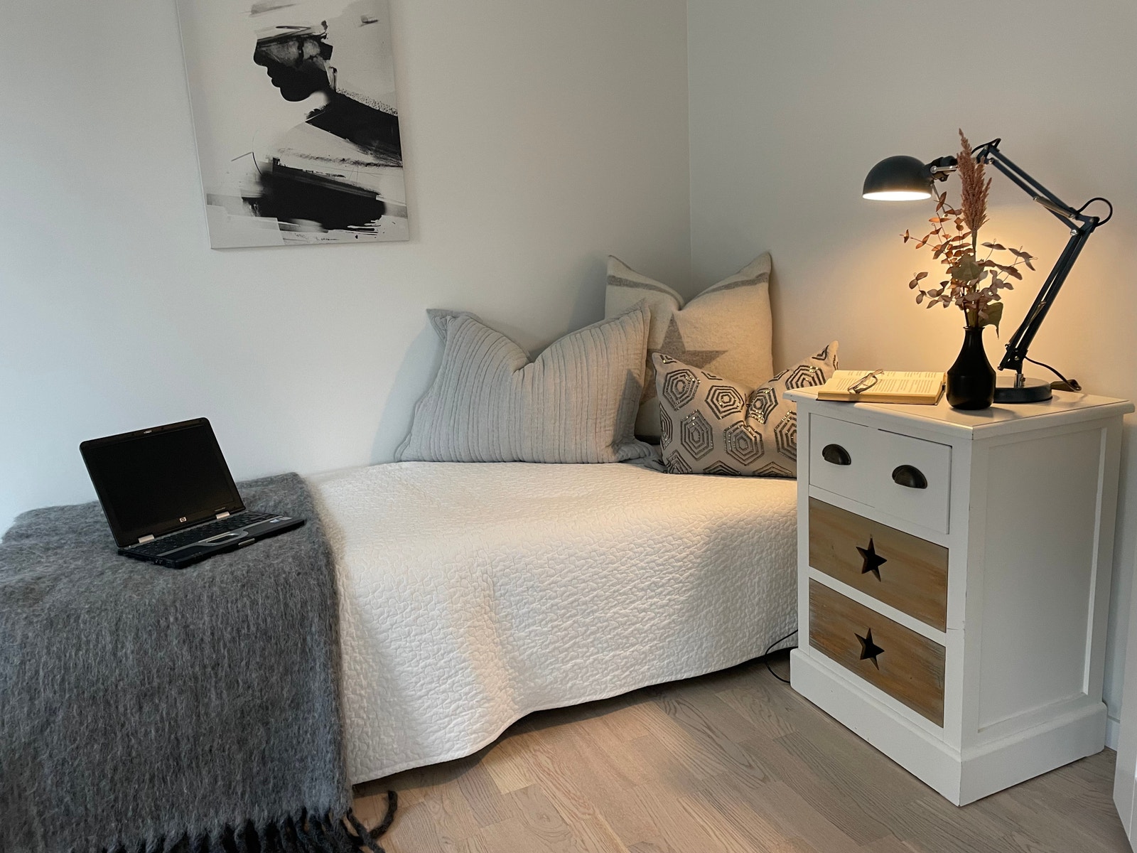Barnerom 2. i u.etg
( bildene er tatt i den minste utgaven av husene. Planløsning er lik, men hus 3,4 og5 er betydelig større) Galleribilde