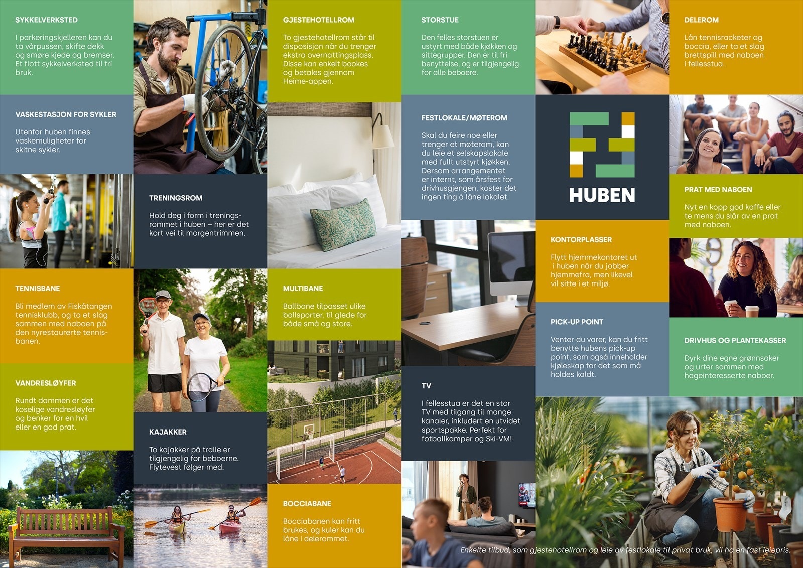 Fiskåtangen Fem HUB kollasje Galleribilde