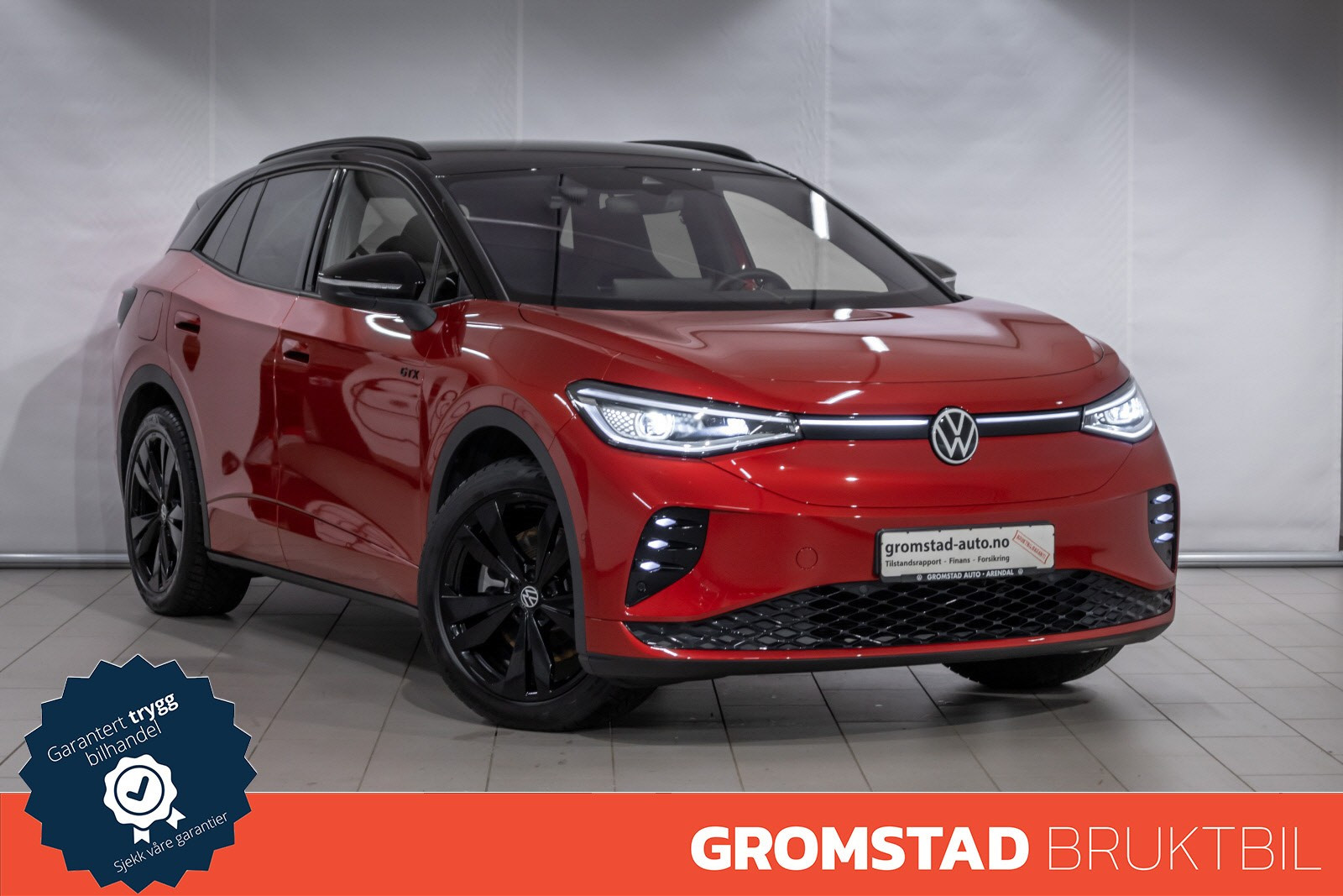 Volkswagen ID.4 GTX 77kWh 340hk 4Motion Matrix/HUD/Krok/Kamera/Harman