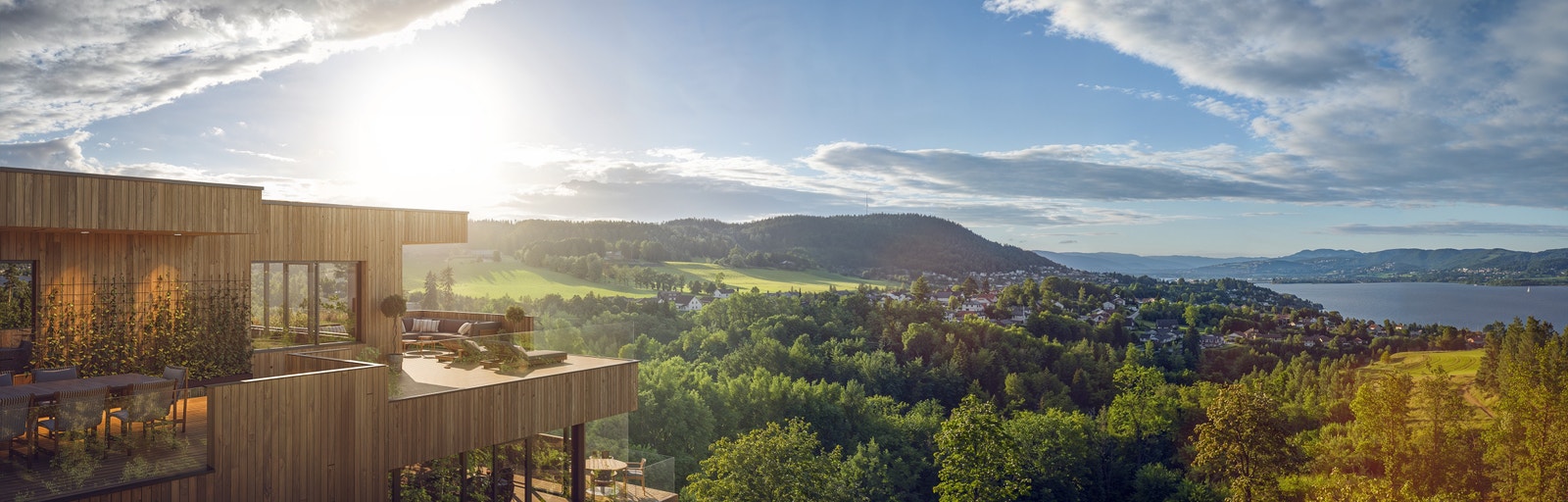 Boligene vil ha en fin miks mellom små og store boliger, og Knivelia skal være et godt sted å slå rot, uansett hvor du er i livet Galleribilde